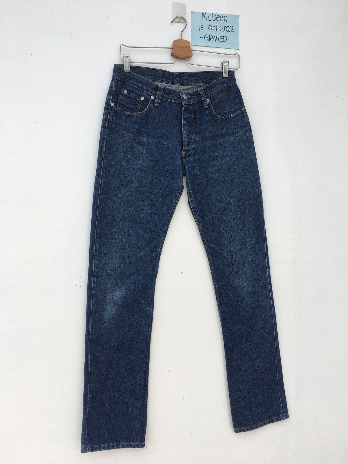 Helmut Lang Rare Vintage Helmut Lang 1998 Straight Cut Jeans Size US 28 / EU 44 - 2 Thumbnail
