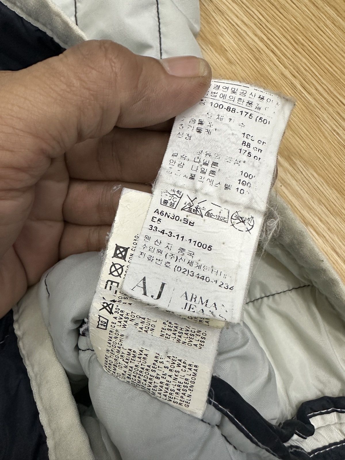 Armani × Giorgio Armani ARMANI JEANS SUNFADED JACKET GR22 Size US S / EU 44-46 / 1 - 13 Thumbnail