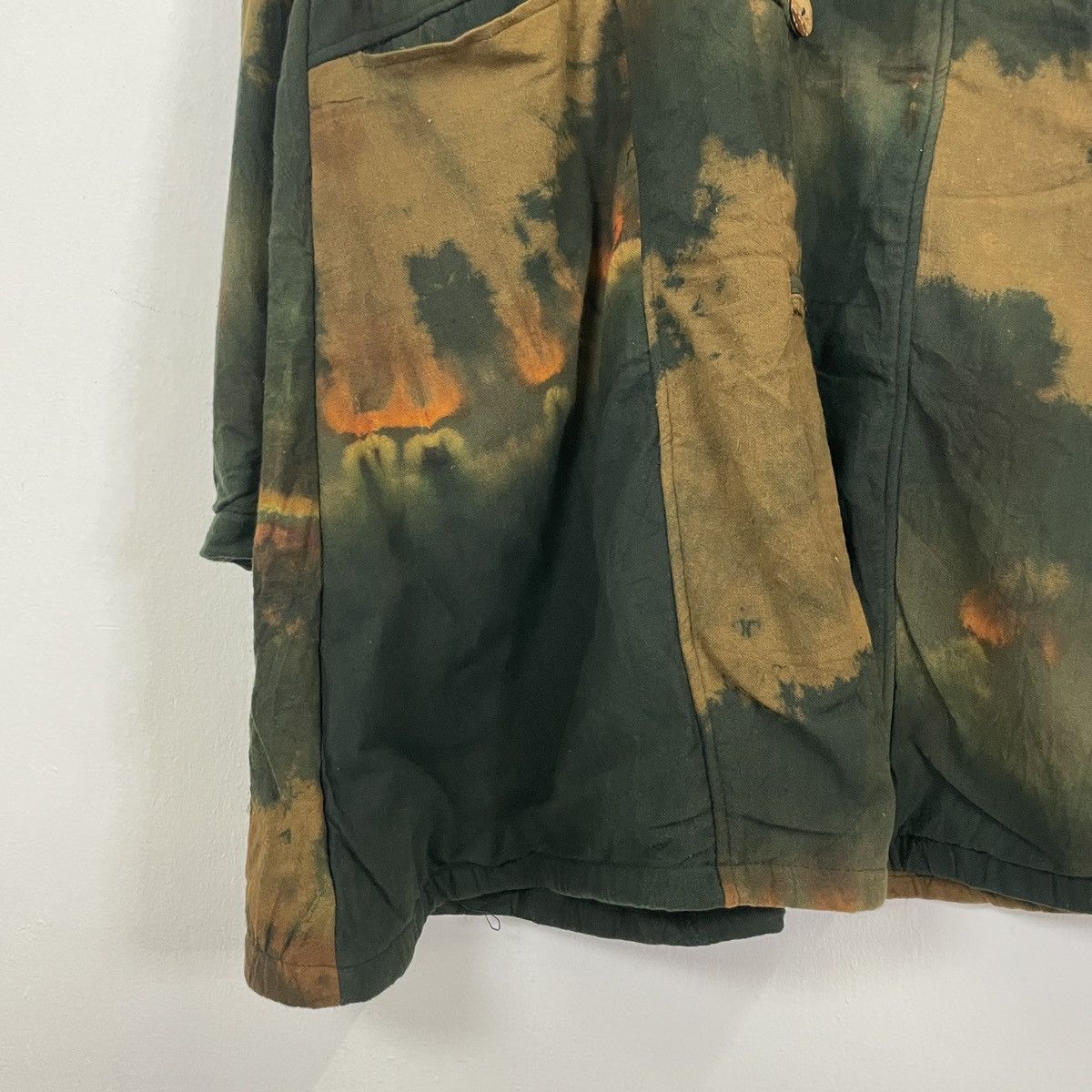 Vintage Vintage Unbranded Tie Dye Button Ups Long Jacket Size US L / EU 52-54 / 3 - 3 Thumbnail