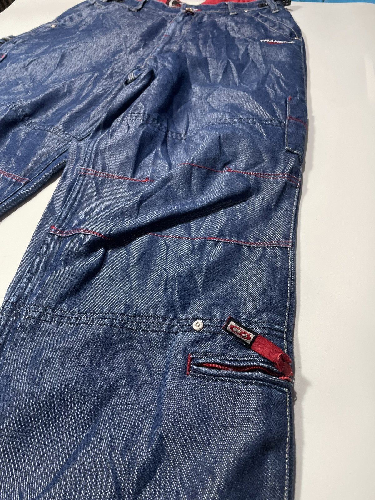 Vintage Vintage Baggy Wide leg Sk8 Transer Denim Jean supreme multi Size US 32 / EU 48 - 5 Thumbnail