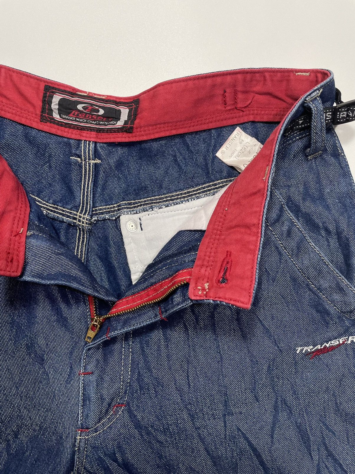 Vintage Vintage Baggy Wide leg Sk8 Transer Denim Jean supreme multi Size US 32 / EU 48 - 8 Thumbnail