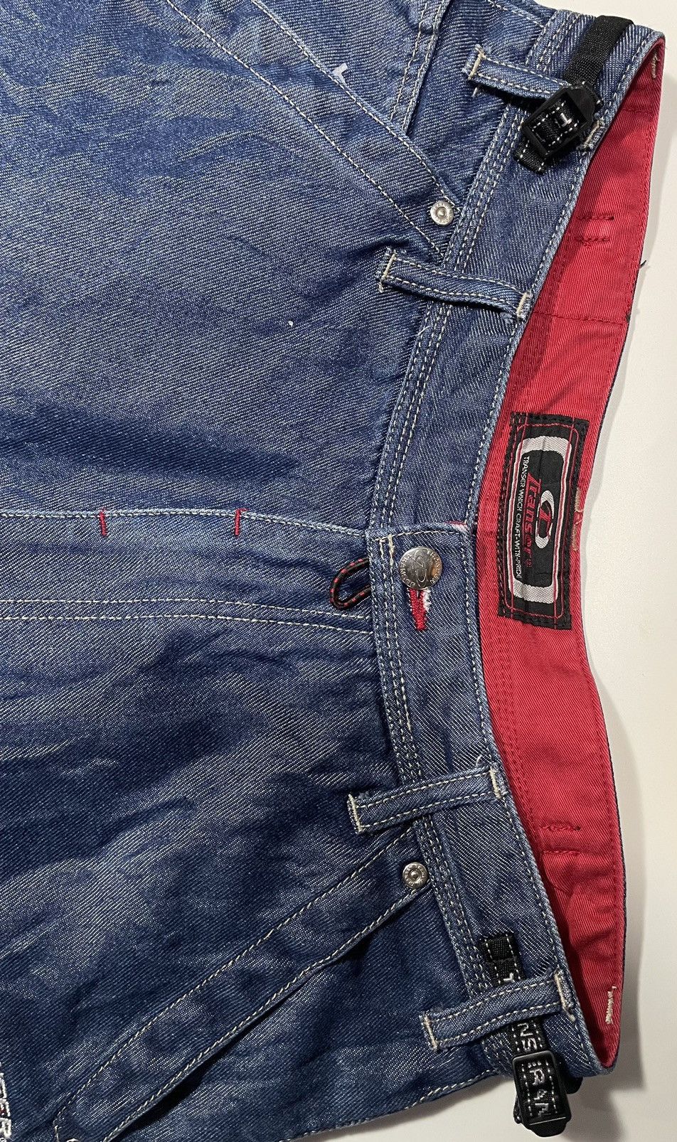 Vintage Vintage Baggy Wide leg Sk8 Transer Denim Jean supreme multi Size US 32 / EU 48 - 6 Thumbnail
