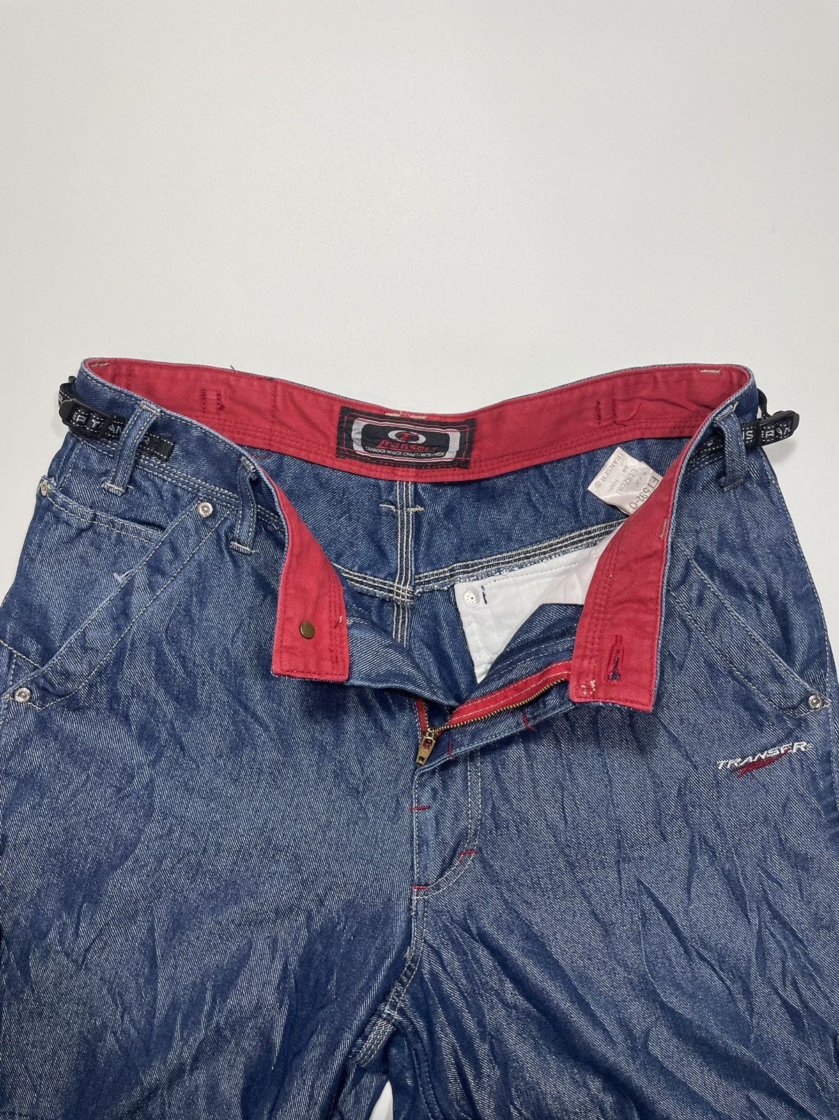 Vintage Vintage Baggy Wide leg Sk8 Transer Denim Jean supreme multi Size US 32 / EU 48 - 7 Thumbnail