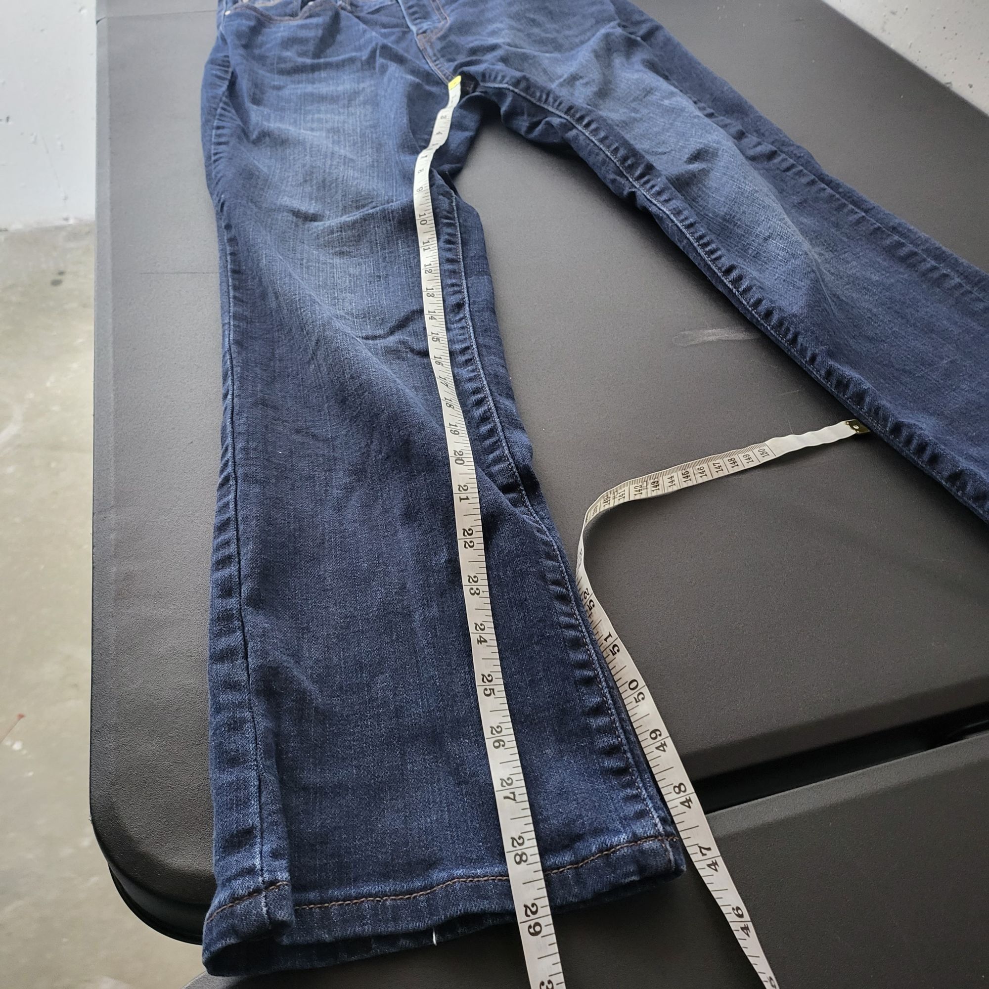Levi's Levi's 505 Straight Leg Denim Blue Jeans Women's Size 27/30 Size 27" / US 4 / IT 40 - 10 Thumbnail