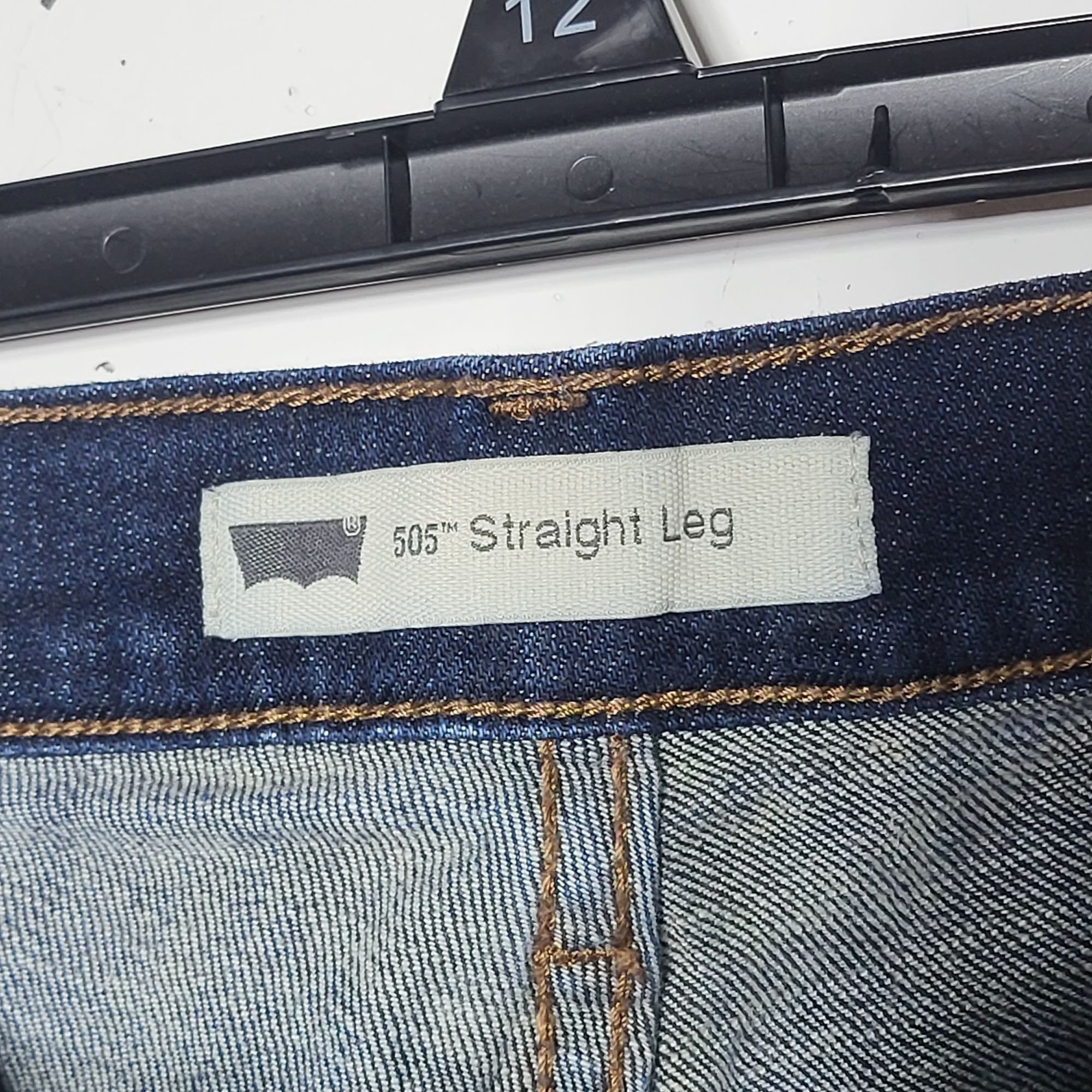Levi's Levi's 505 Straight Leg Denim Blue Jeans Women's Size 27/30 Size 27" / US 4 / IT 40 - 4 Thumbnail