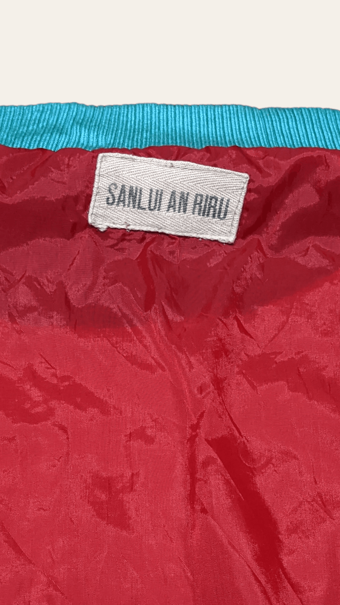 Japanese Brand × Vintage Vintage 90s Japanese Brand Sanlui An Riru Varsity Jacket Size US S / EU 44-46 / 1 - 9 Thumbnail