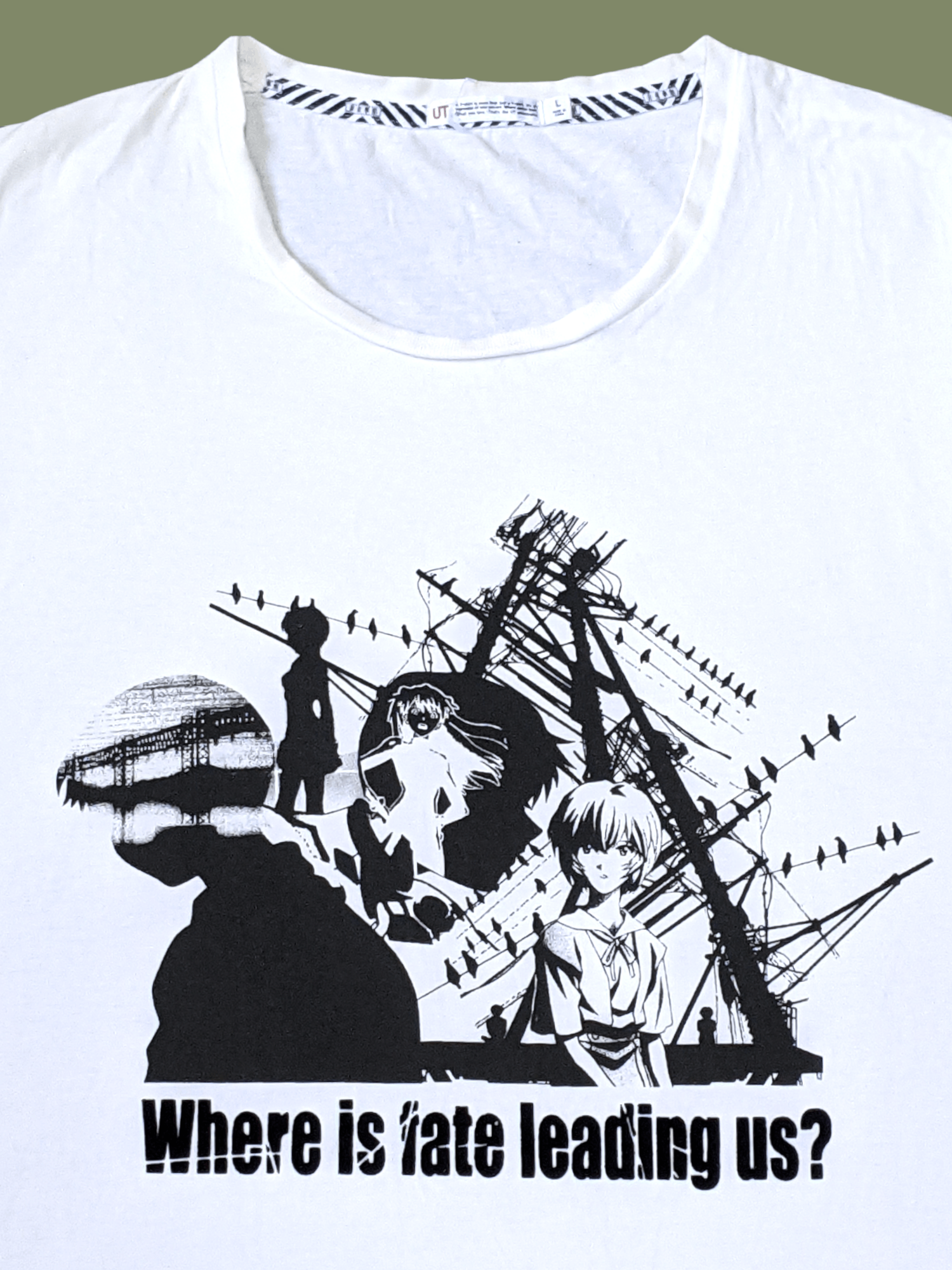 Anime × Japanese Brand × Vintage Vintage Neon Genesis Evangelion Anime T shirt Size US L / EU 52-54 / 3 - 1 Thumbnail