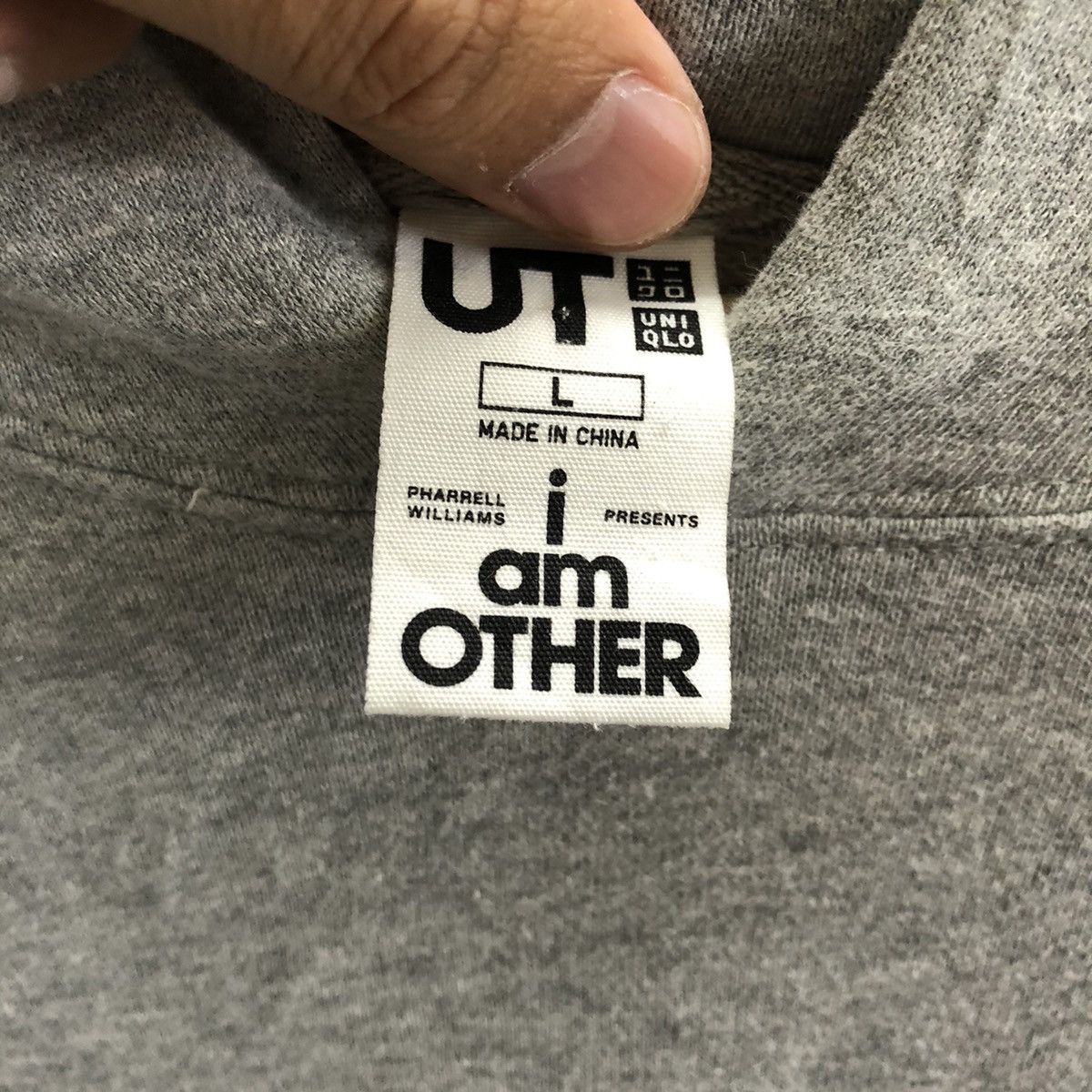 Pharrell × Uniqlo Pharrell Williams I Am Other Hoodie Size US L / EU 52-54 / 3 - 6 Thumbnail