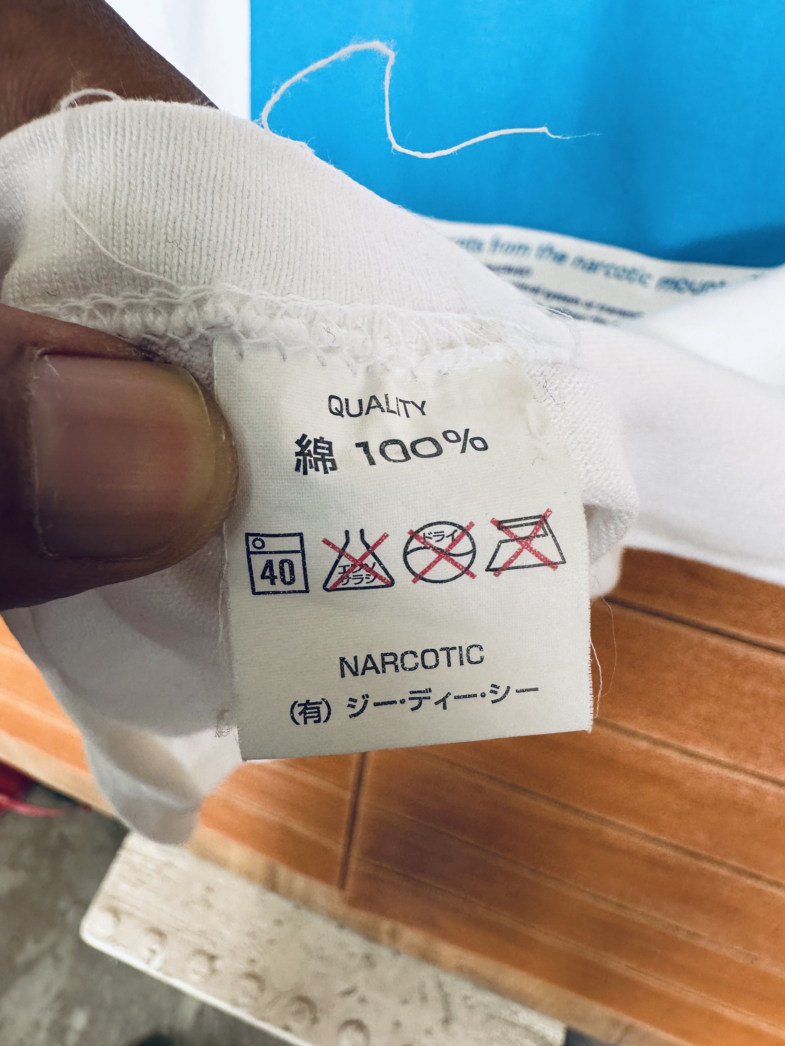 Narcotic GDC Vtg 2002 Narcotic Japan Heavy Cotton T-Shirt Size US M / EU 48-50 / 2 - 10 Thumbnail
