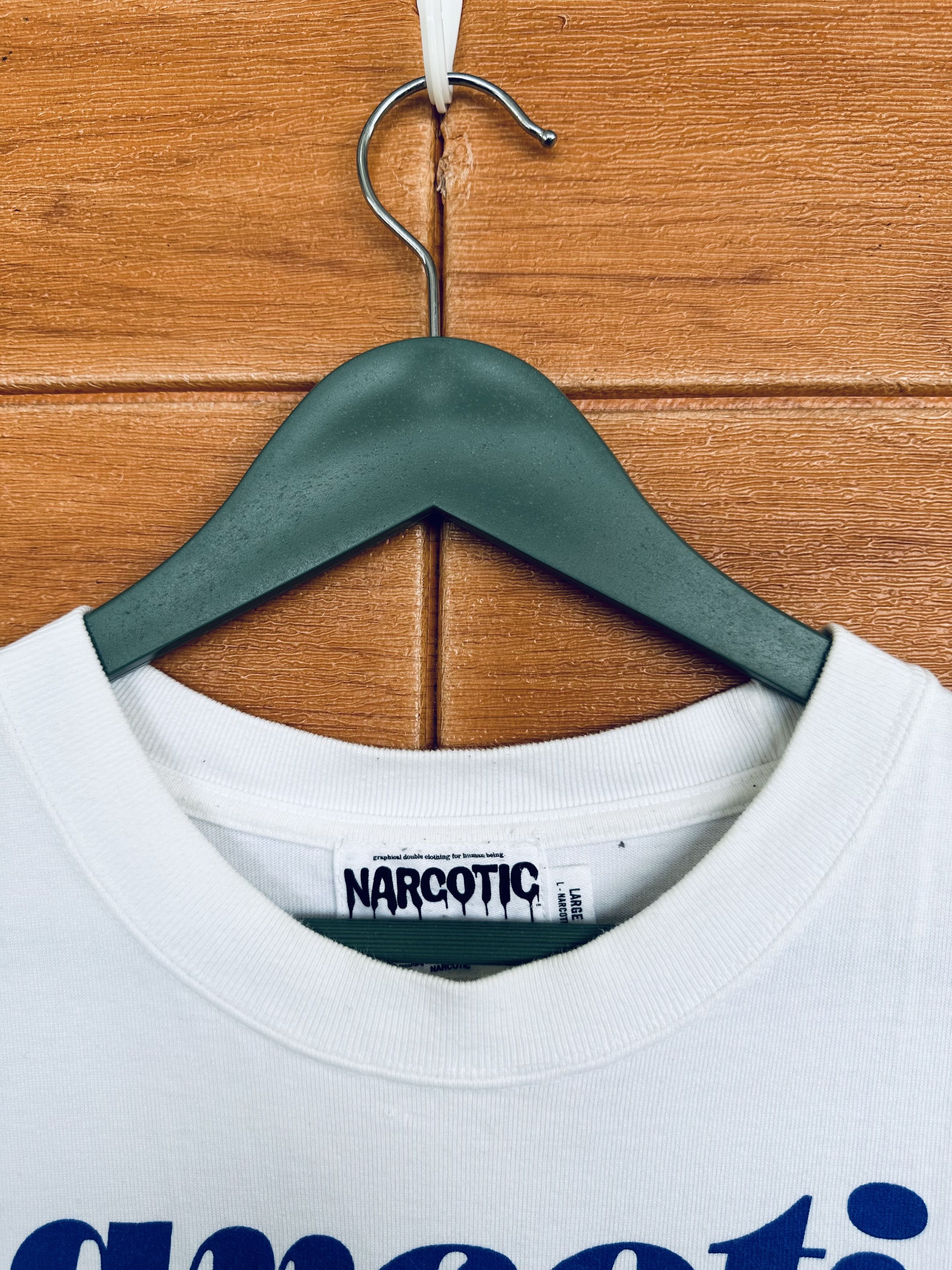 Narcotic GDC Vtg 2002 Narcotic Japan Heavy Cotton T-Shirt Size US M / EU 48-50 / 2 - 5 Thumbnail