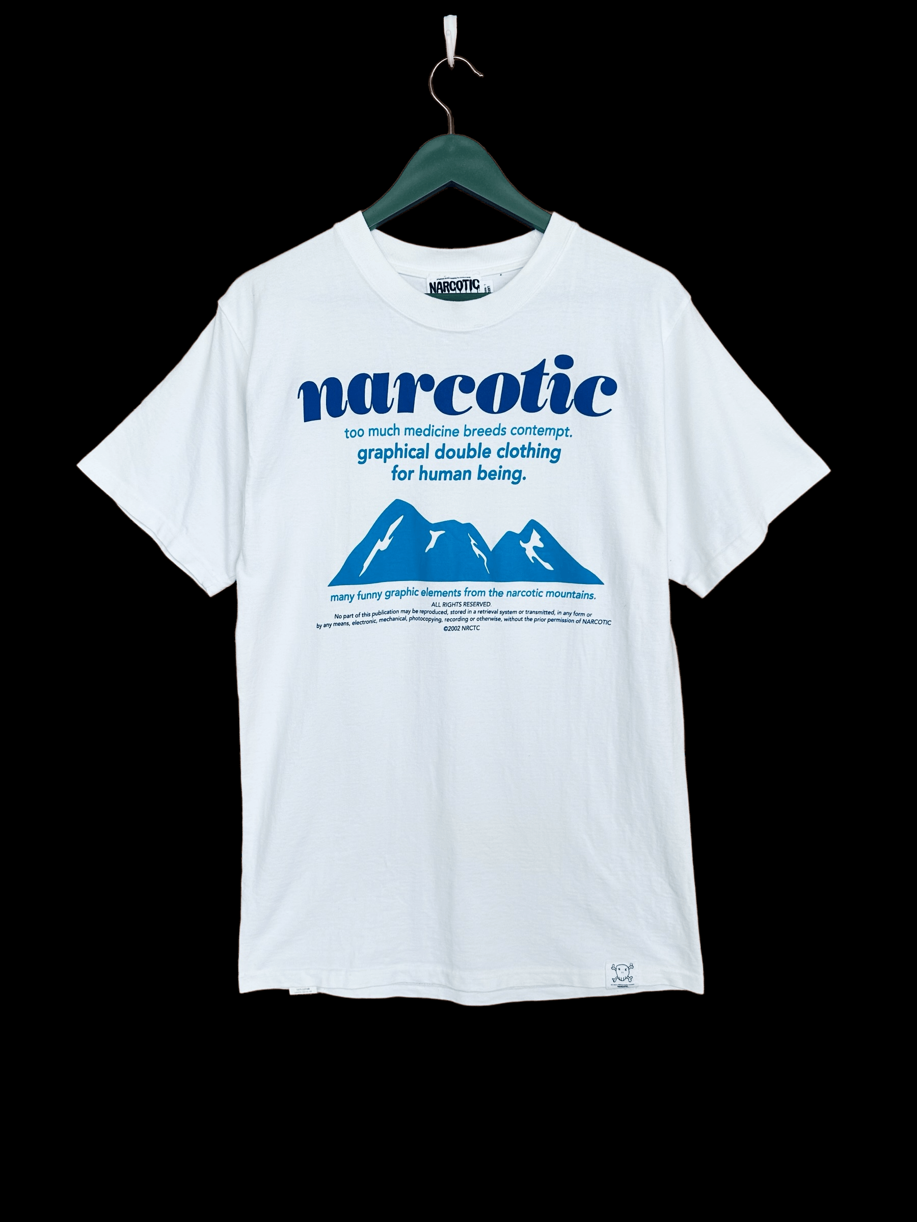 Narcotic GDC Vtg 2002 Narcotic Japan Heavy Cotton T-Shirt Size US M / EU 48-50 / 2 - 1 Thumbnail