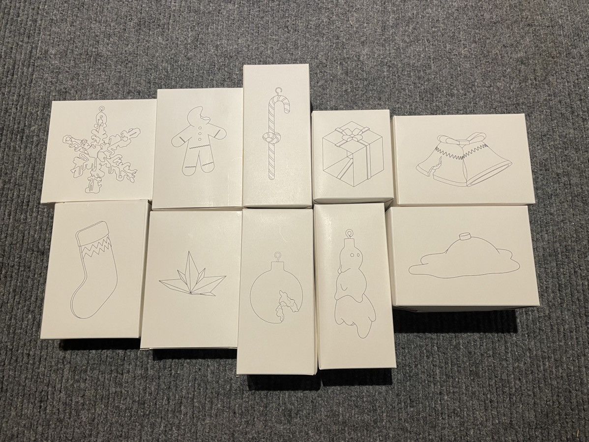 Daniel Arsham Daniel Arsham Christmas WHOLE SET (10pc) Ornaments. Size ONE SIZE - 1 Thumbnail