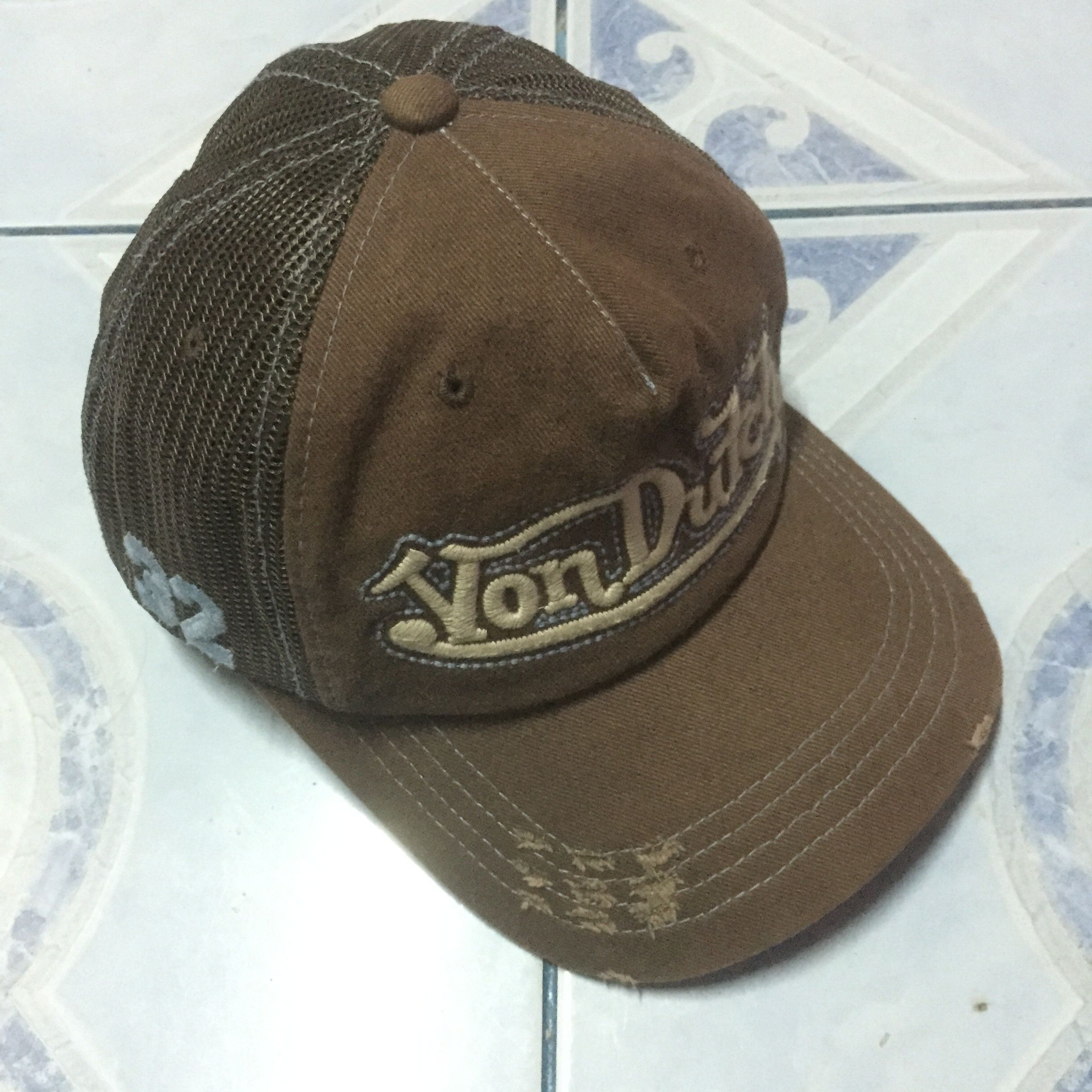 Von Dutch Trucker Mütze Herren - Original Baseball Cap Verstellbar