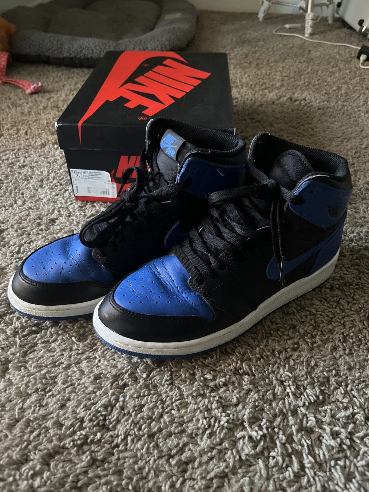 Nike Air Jordan Retro 1 Royal Blue Grailed 0721