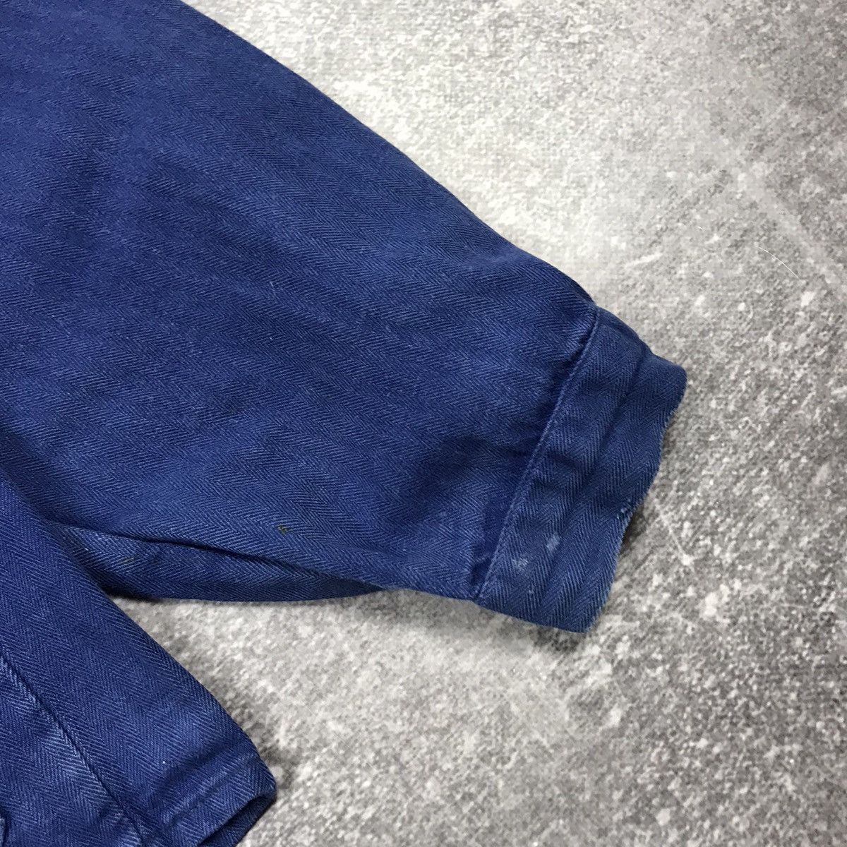 Vintage Vintage 90’s Distressed Worker Denim Jacket Size US M / EU 48-50 / 2 - 8 Thumbnail