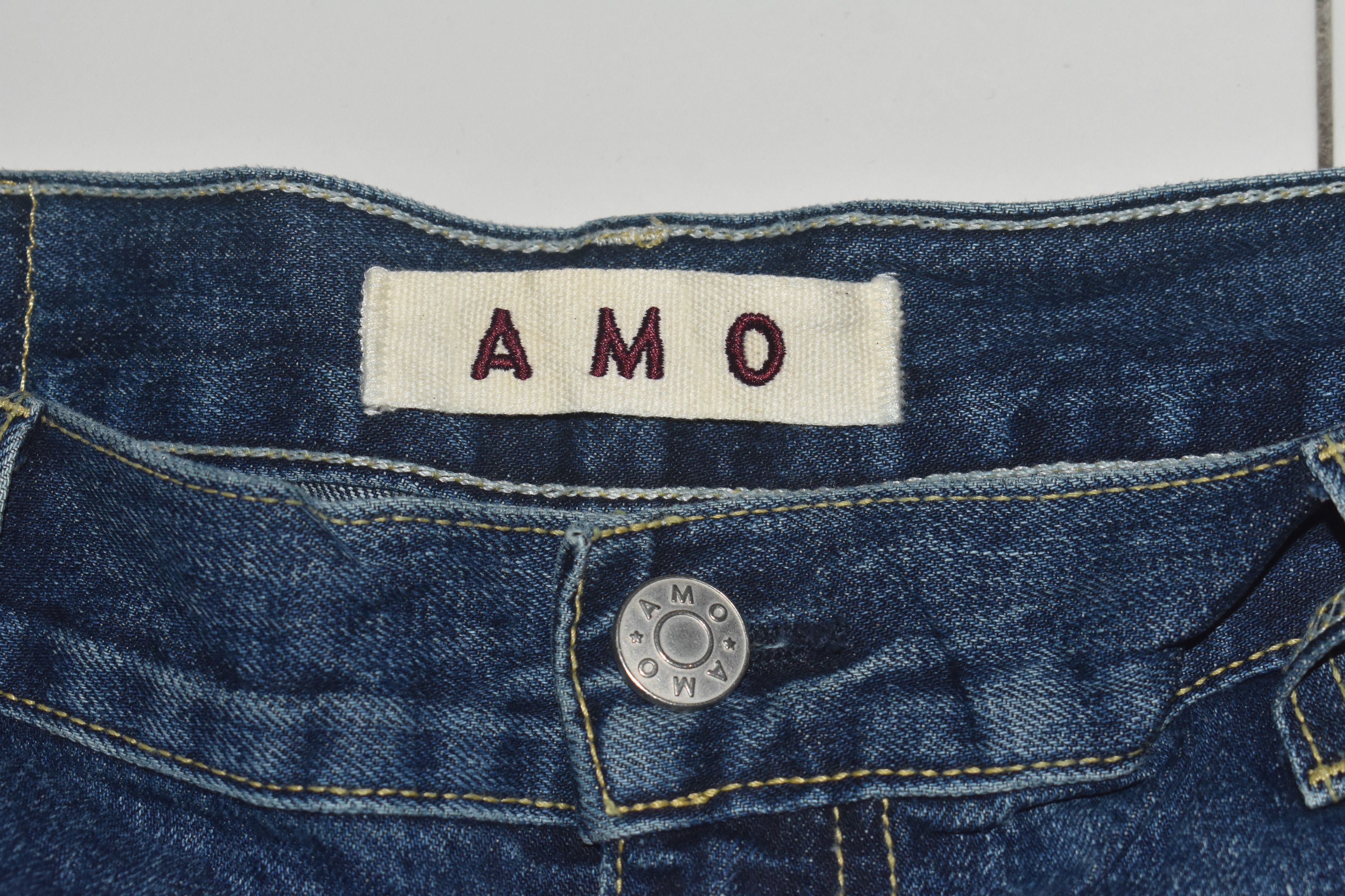 Japanese Brand BAGGY WIDE LEG 🔥 DENIM AMO JAPANESE BRAND Size US 32 / EU 48 - 3 Thumbnail