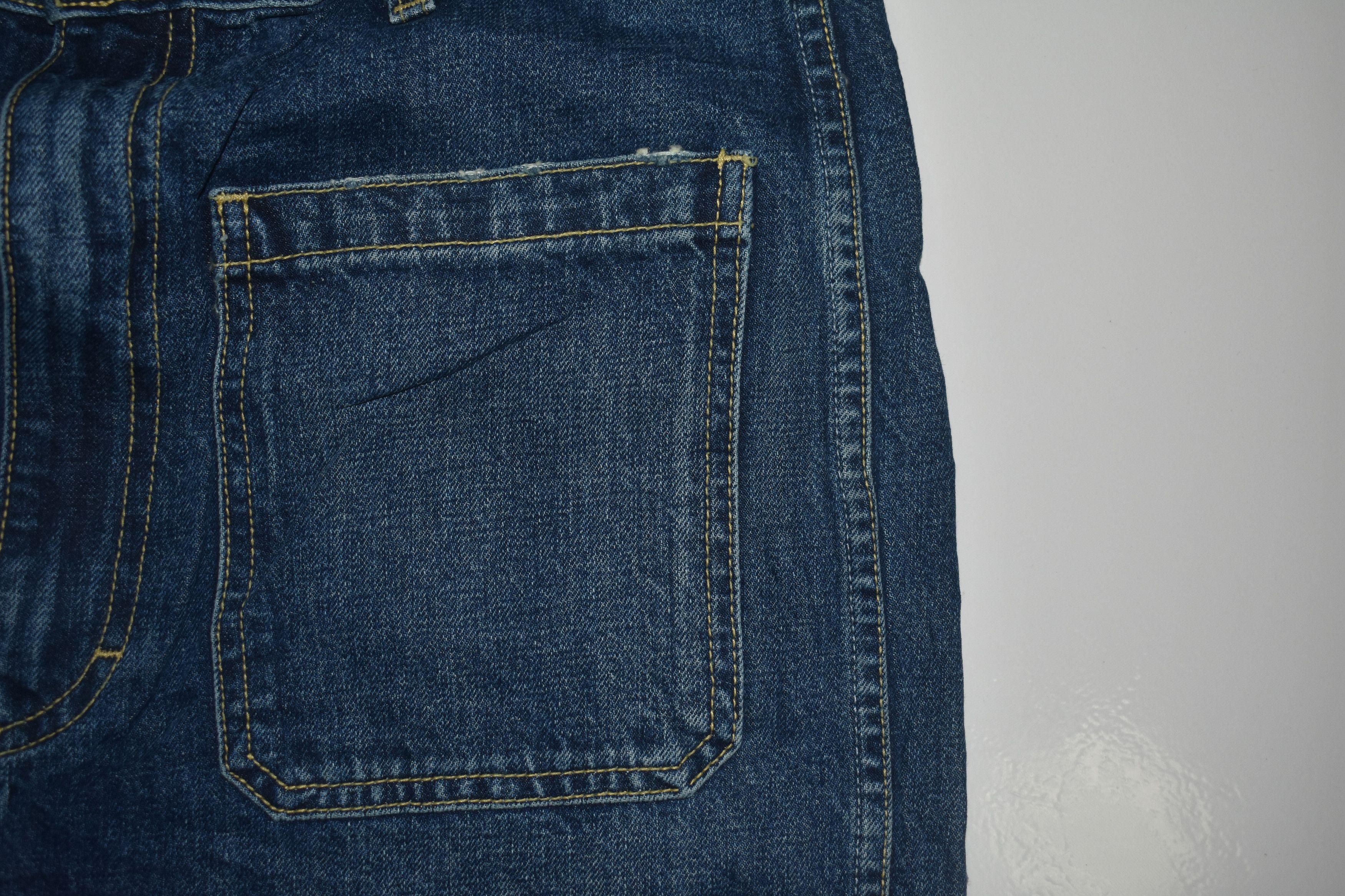 Japanese Brand BAGGY WIDE LEG 🔥 DENIM AMO JAPANESE BRAND Size US 32 / EU 48 - 4 Thumbnail