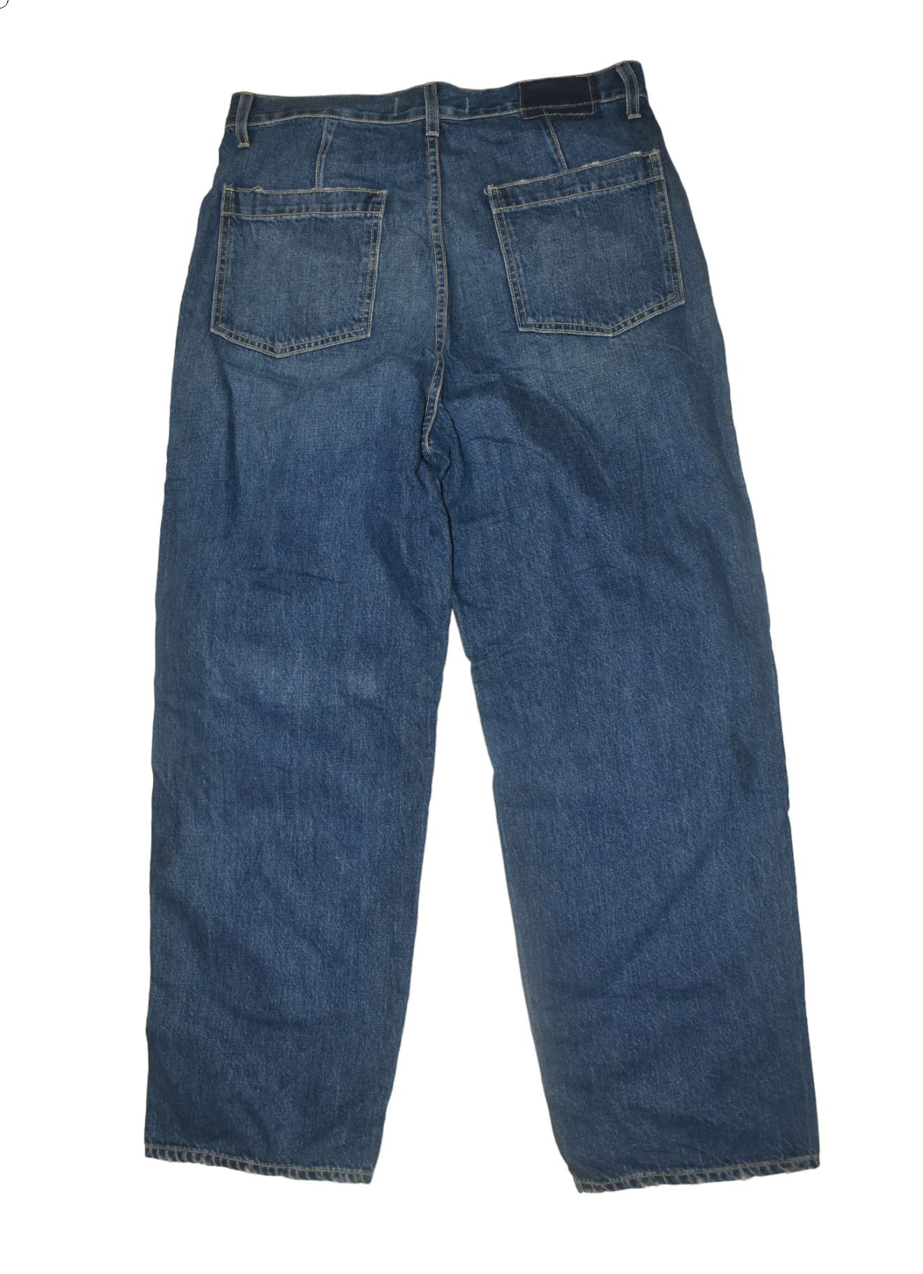 Japanese Brand BAGGY WIDE LEG 🔥 DENIM AMO JAPANESE BRAND Size US 32 / EU 48 - 6 Thumbnail