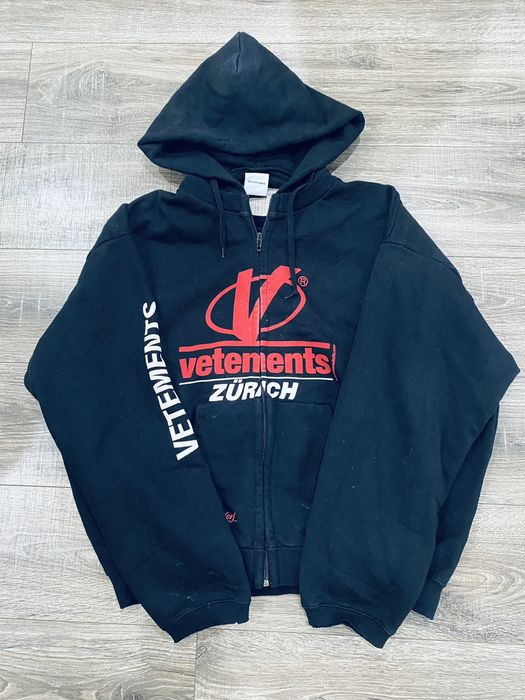 Vetements hoodie clearance grailed