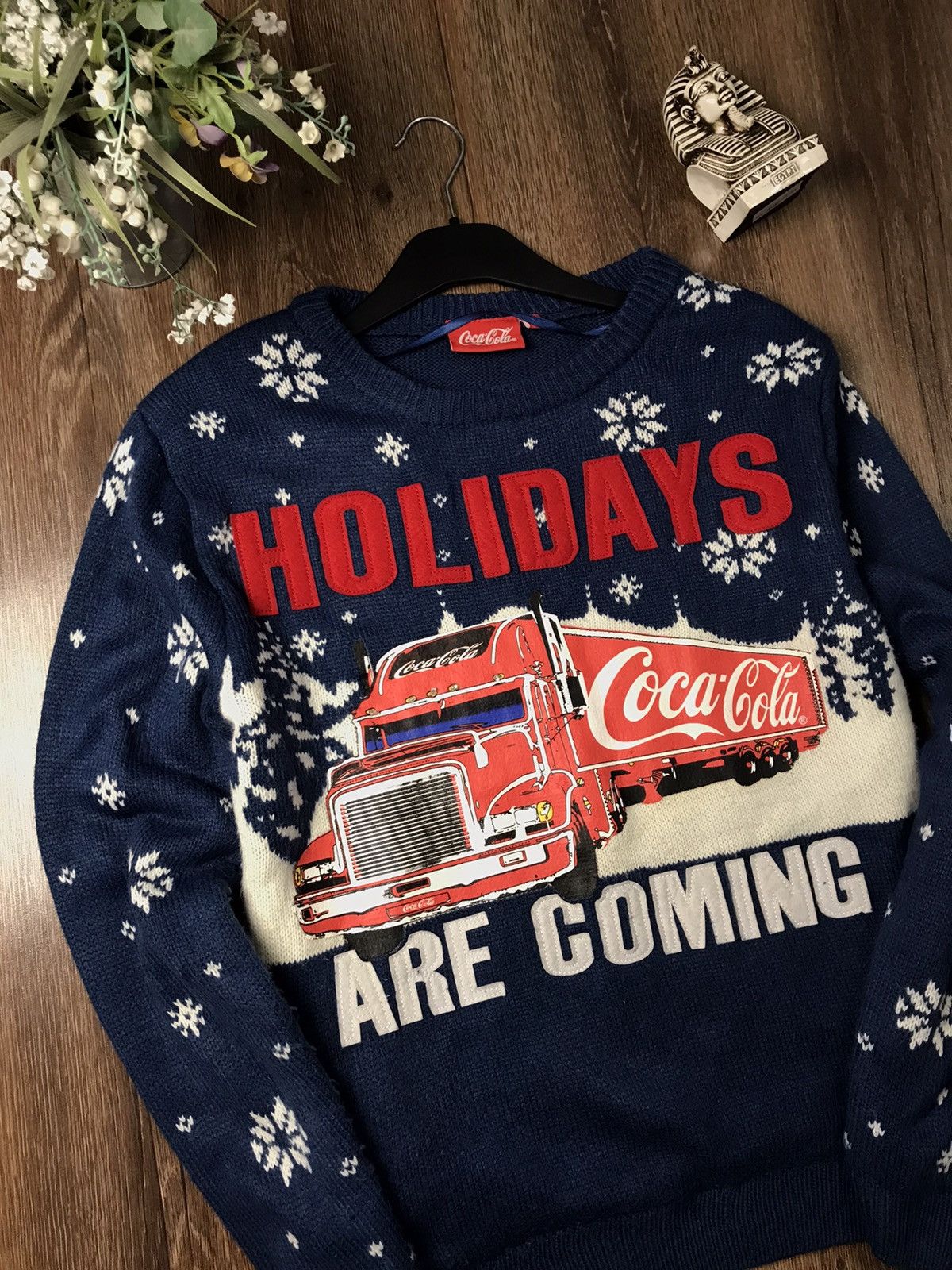 Coca Cola × Other × Vintage Vintage Coca-Cola knitwear Sweater Christmas Size US S / EU 44-46 / 1 - 4 Thumbnail