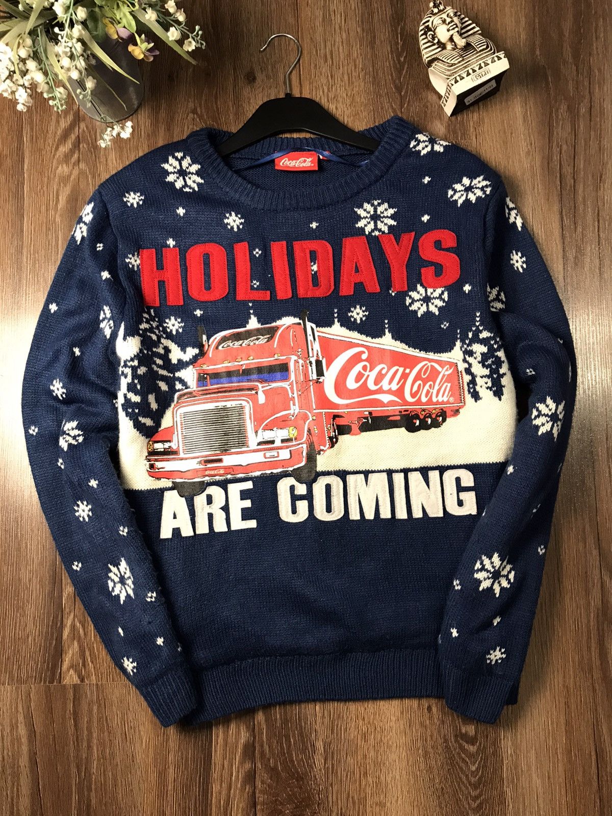 Coca Cola Other Vintage Vintage Coca Cola knitwear Sweater Christmas Grailed