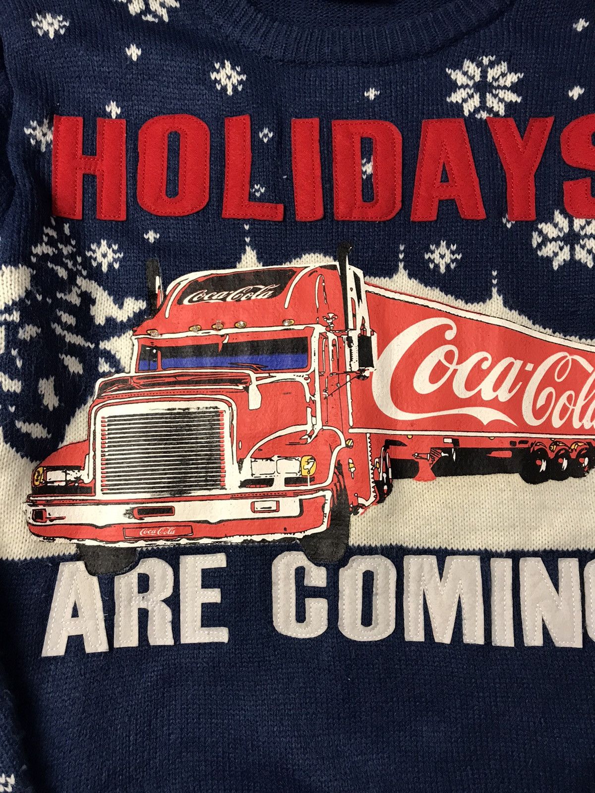 Coca Cola × Other × Vintage Vintage Coca-Cola knitwear Sweater Christmas Size US S / EU 44-46 / 1 - 5 Thumbnail