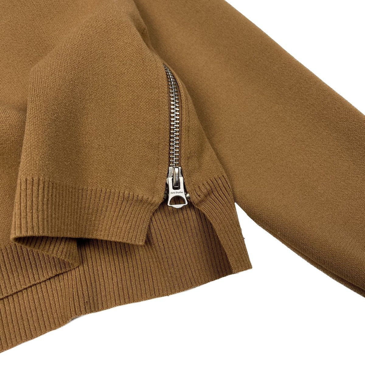 Acne Studios Acne Studios Misty PSS15 Zipped Brown Sweater Size XS / US 0-2 / IT 36-38 - 4 Thumbnail