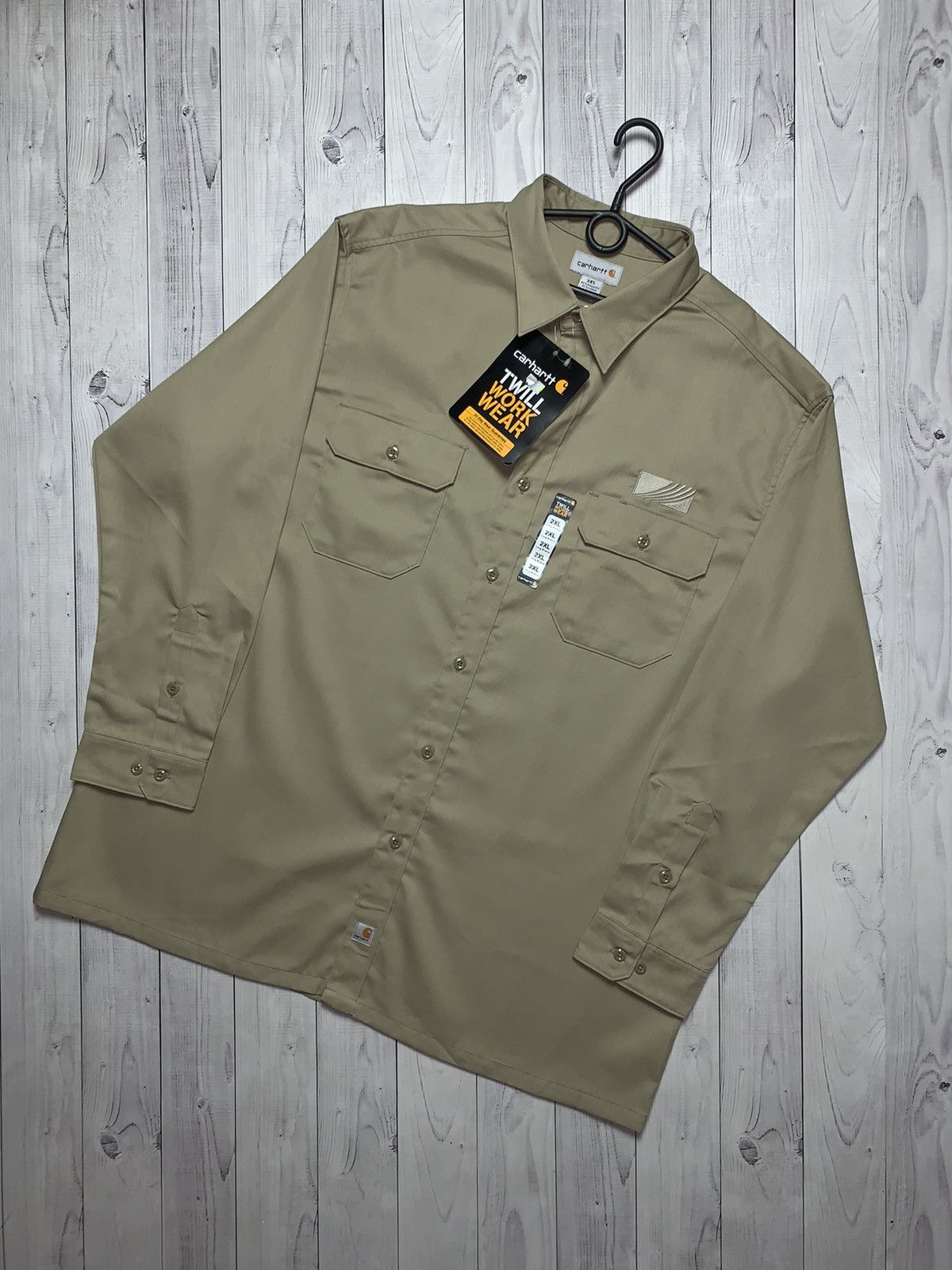 Vintage Carhartt Wip cotton shirt size XXL