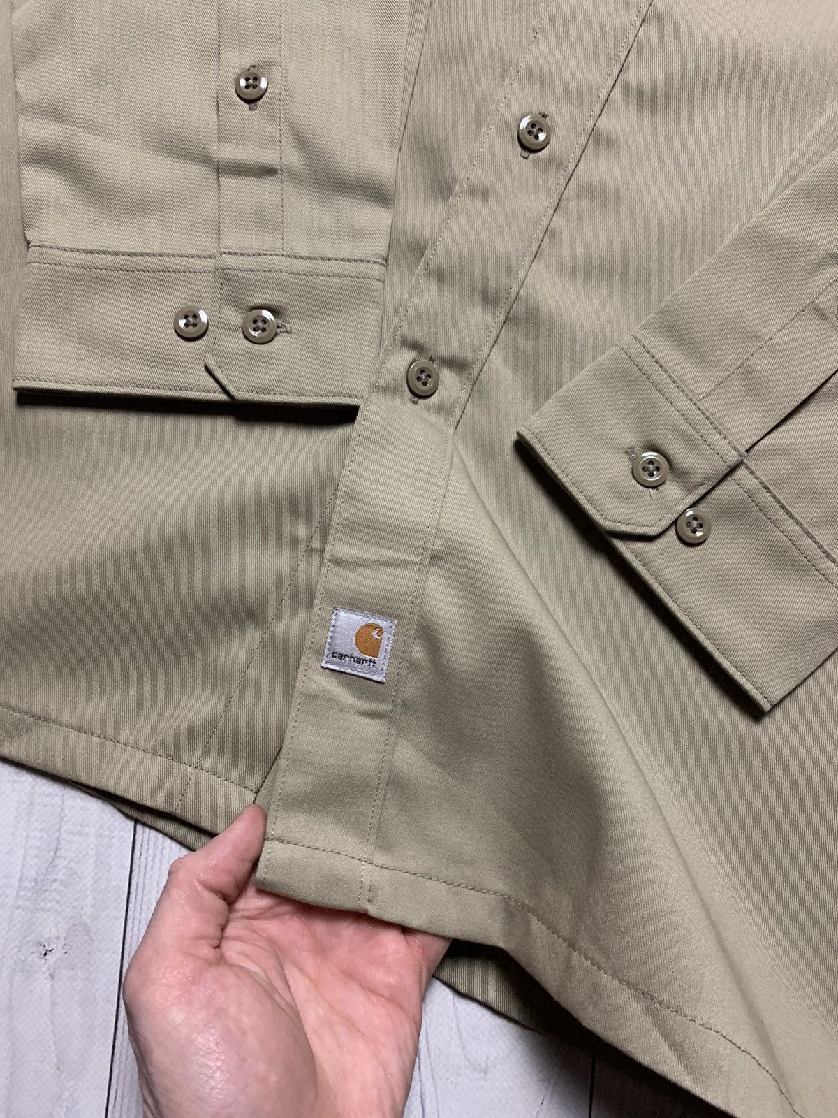 Vintage Carhartt Wip cotton shirt size XXL