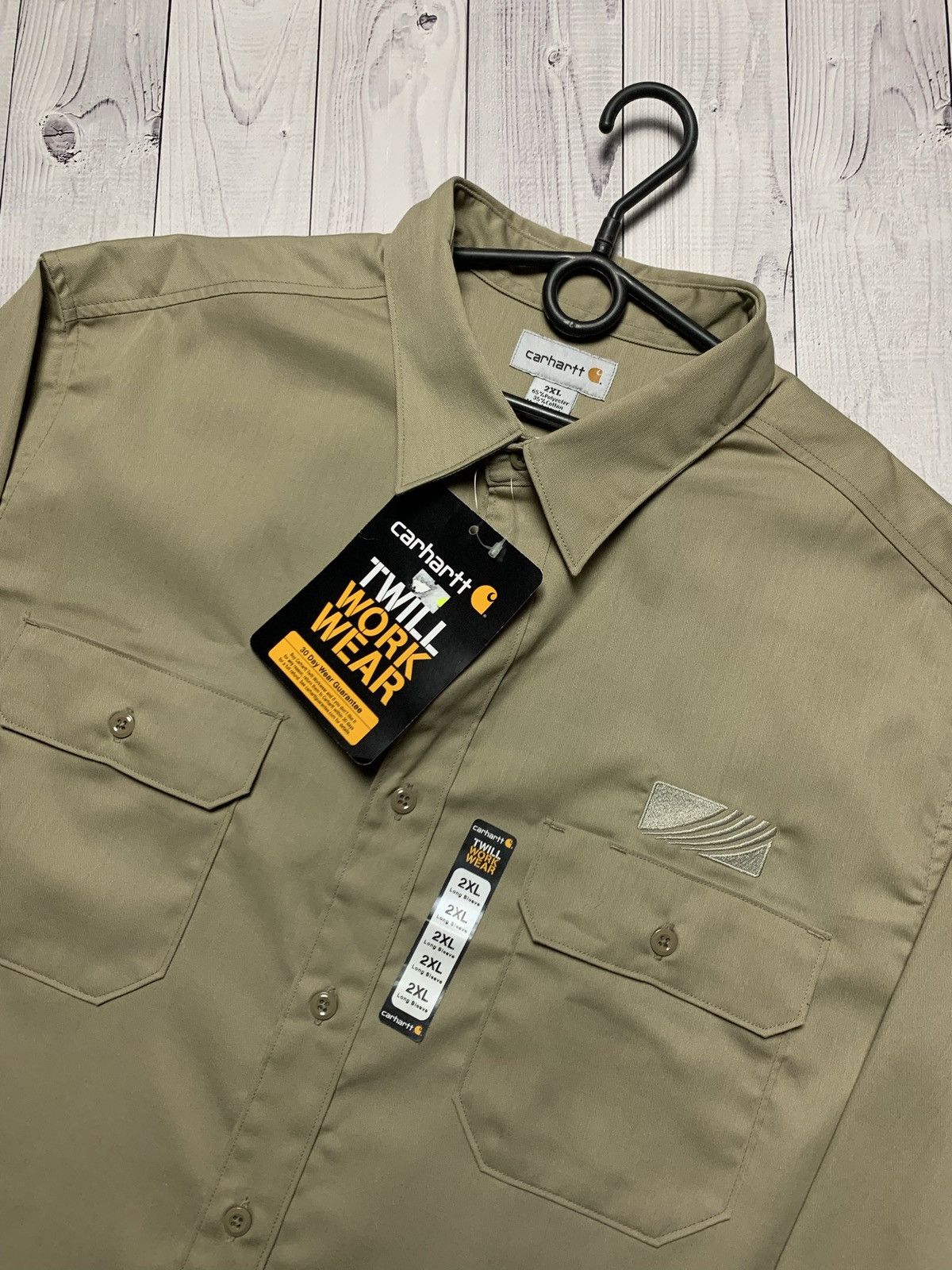 Vintage Carhartt Wip cotton shirt size XXL