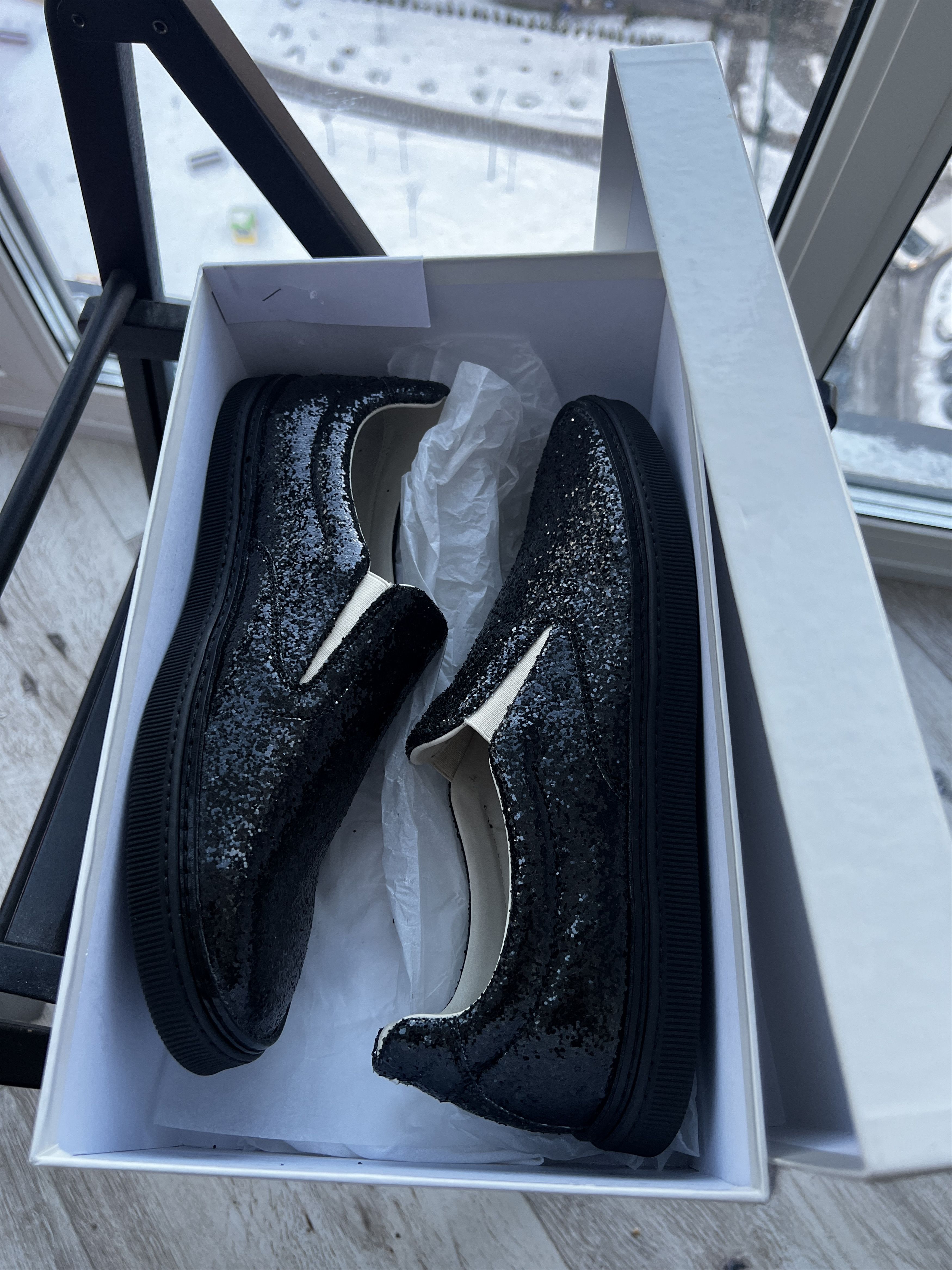 Maison Margiela New Maison Margiela Slip On Replica Sneaker Size 44 Size US 10.5 / EU 43-44 - 1 Thumbnail