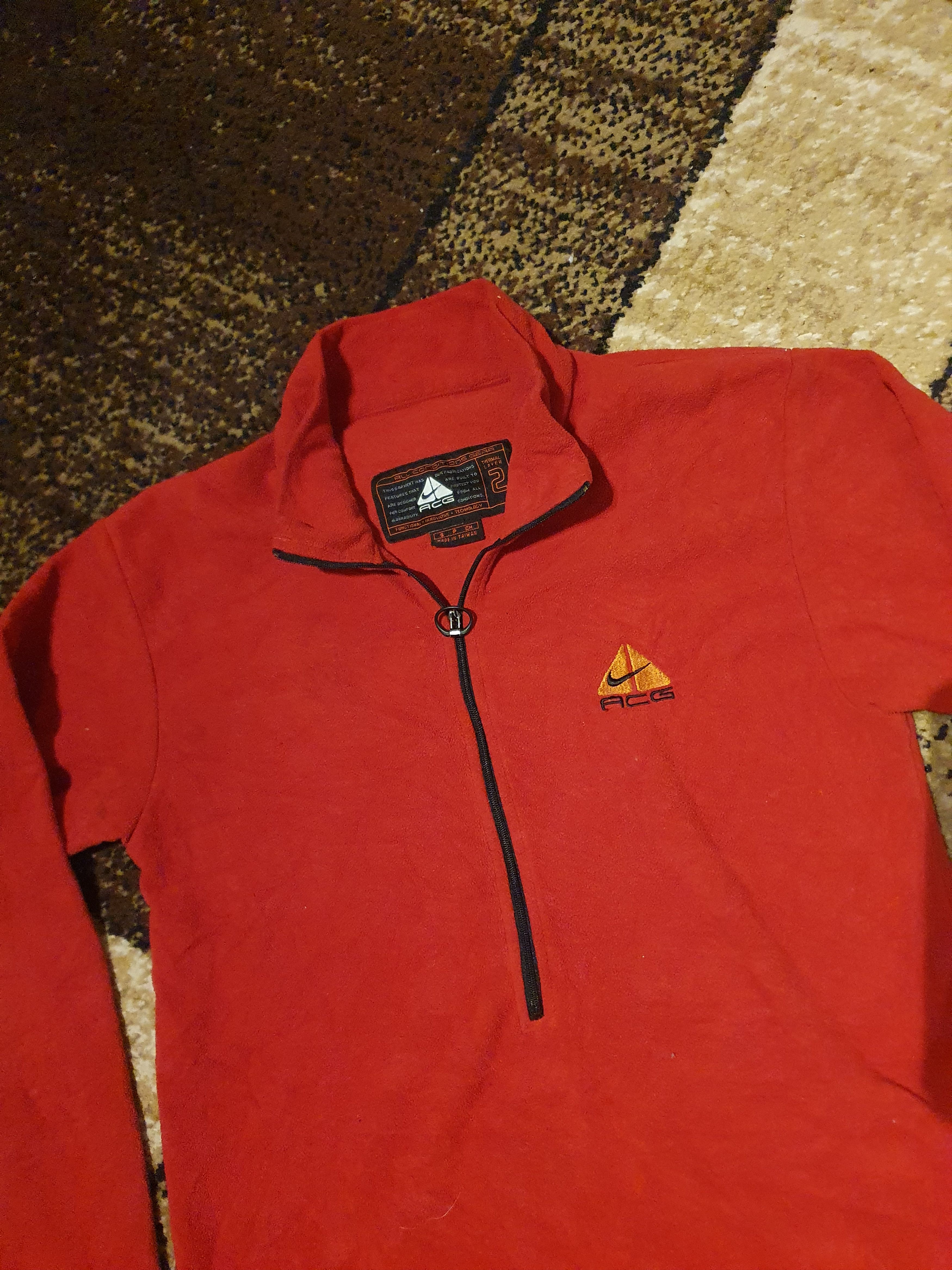 Nike ACG Nike ACG Thermal Layer 2 1/2 Zip Pullover Fleece Nike Fit,S Size US S / EU 44-46 / 1 - 3 Thumbnail