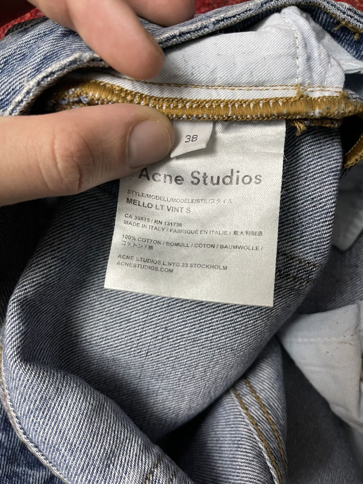 Acne Studios Acne Studios y2k denim pants Size 26" / US 2 / IT 38 - 7 Thumbnail
