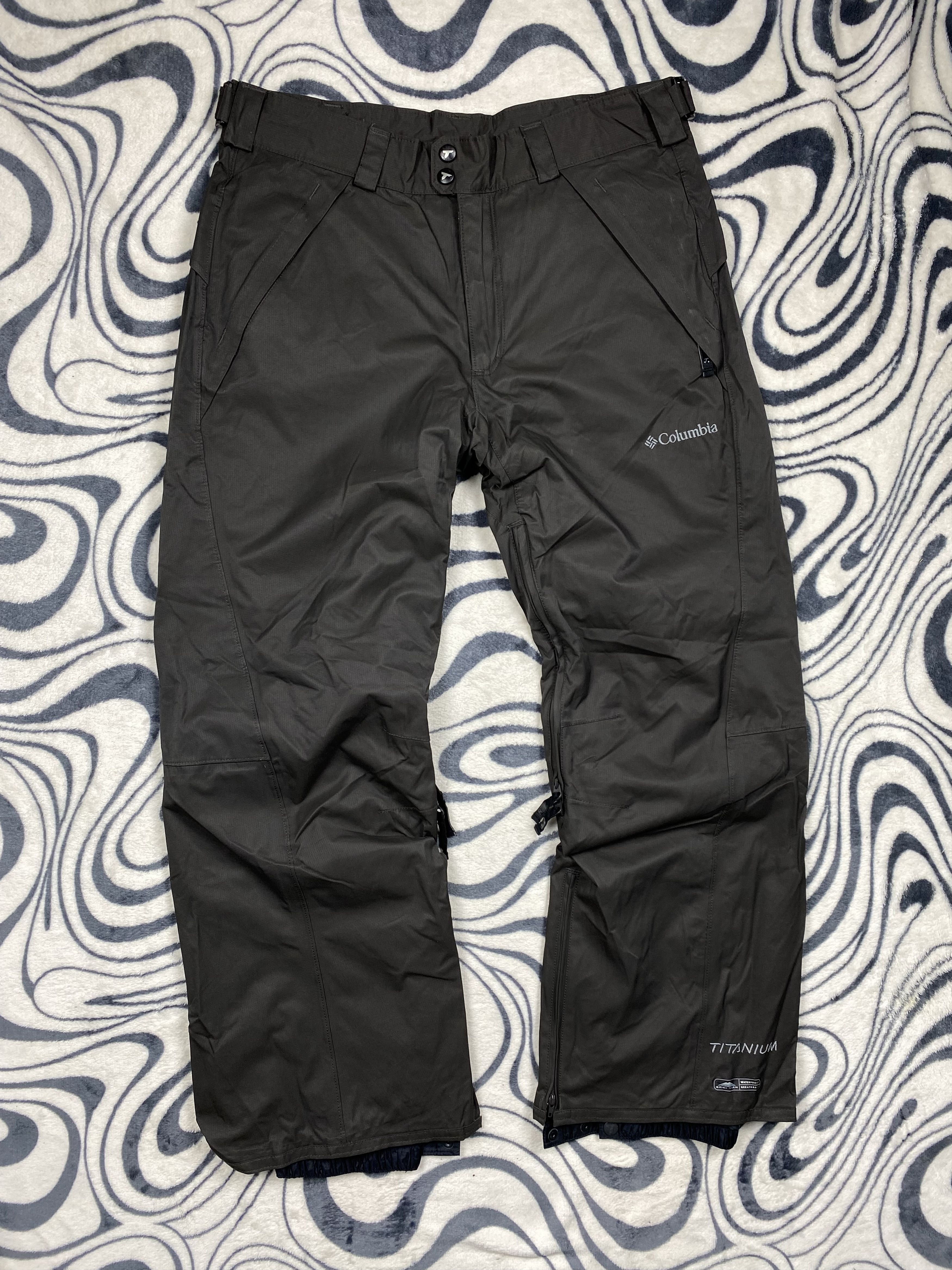 Columbia Columbia Titanium Vintage Mens Cargo Ski Pants Omni-Tech Size US 36 / EU 52 - 1 Thumbnail