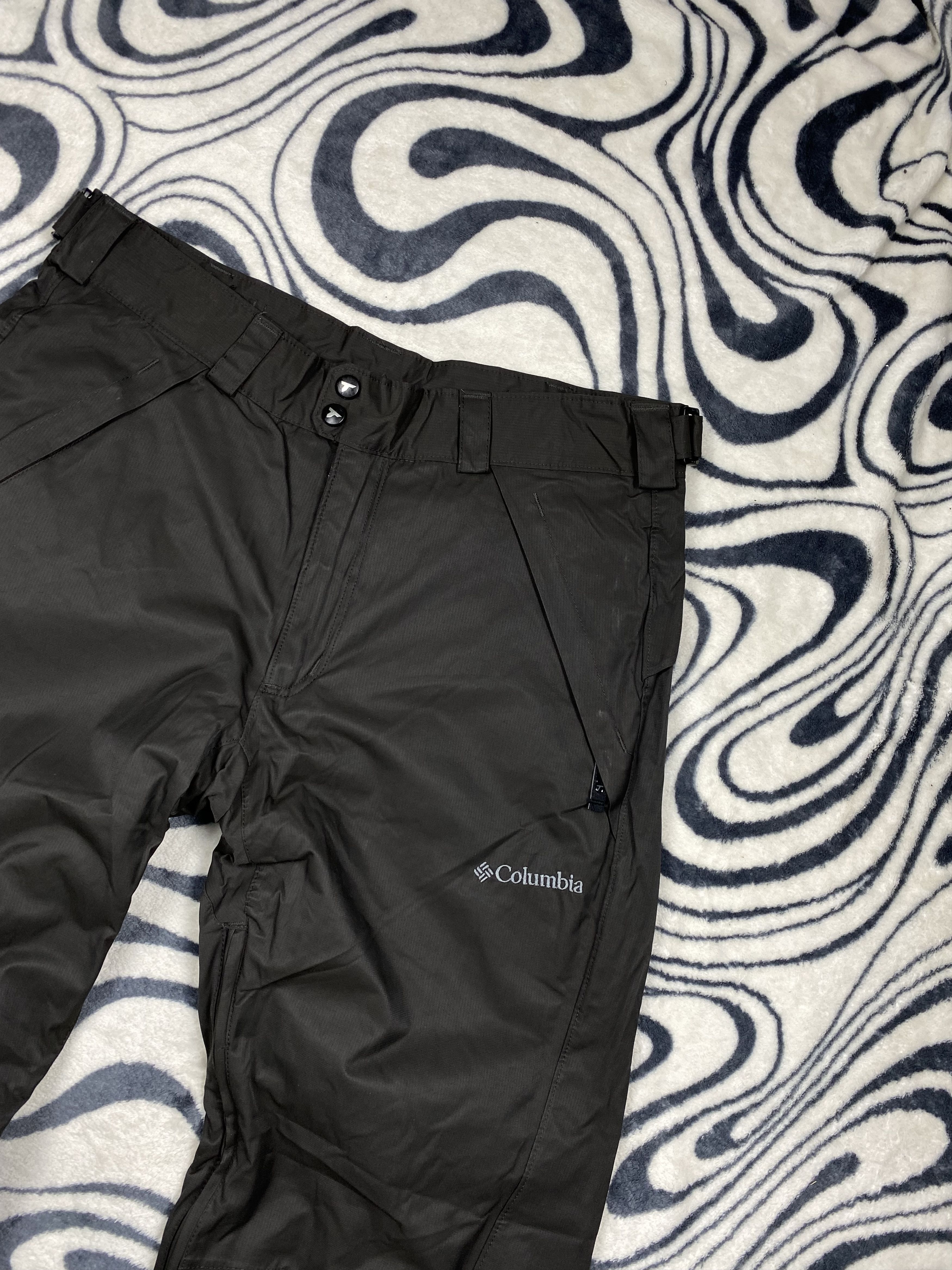 Columbia Columbia Titanium Vintage Mens Cargo Ski Pants Omni-Tech Size US 36 / EU 52 - 2 Thumbnail