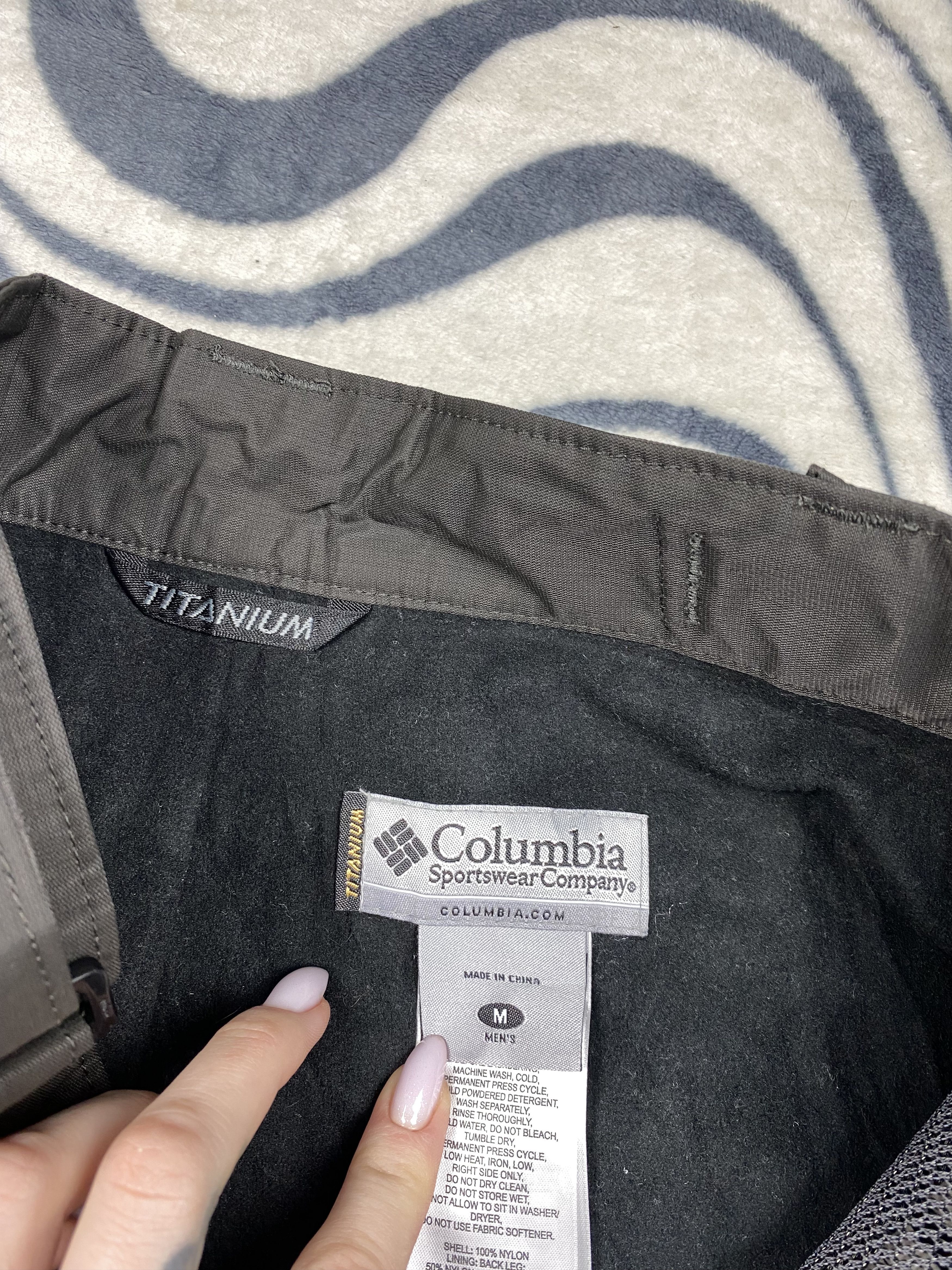 Columbia Columbia Titanium Vintage Mens Cargo Ski Pants Omni-Tech Size US 36 / EU 52 - 7 Thumbnail