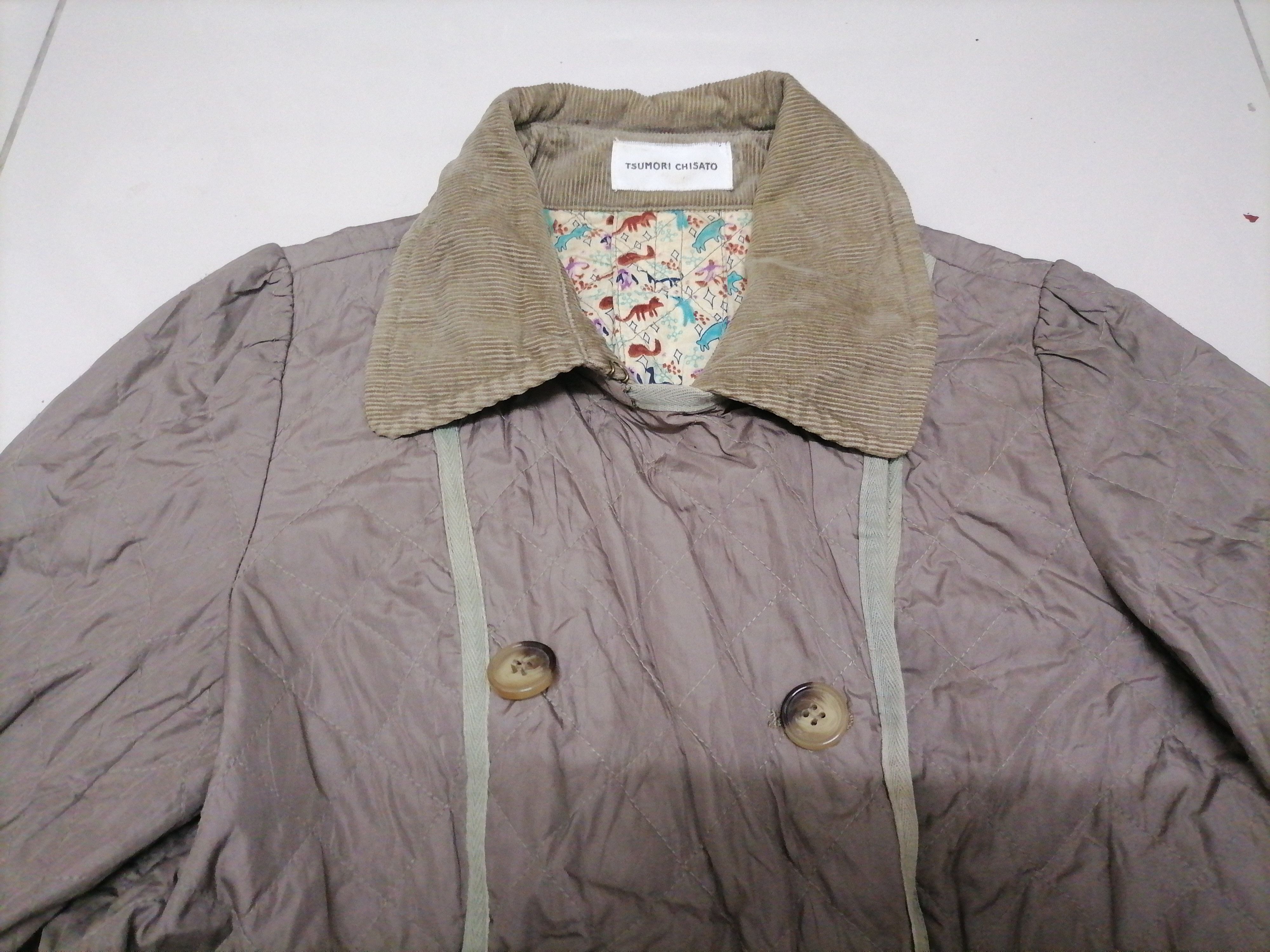 Issey Miyake Tsumori Chisato Quilted Coat Jacket Size US M / EU 48-50 / 2 - 4 Thumbnail