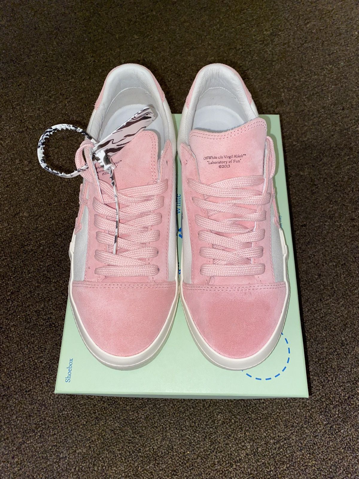 Offwhite Low Vulcanized Sneakers - Main Image