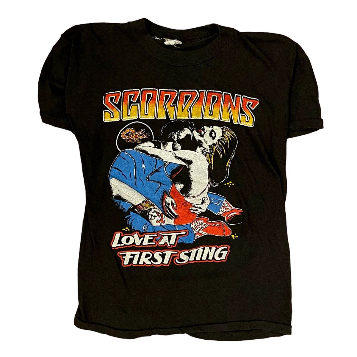80'S SCORPIONS S/S T-SHIRT [DEADSTOCK/NOS]
