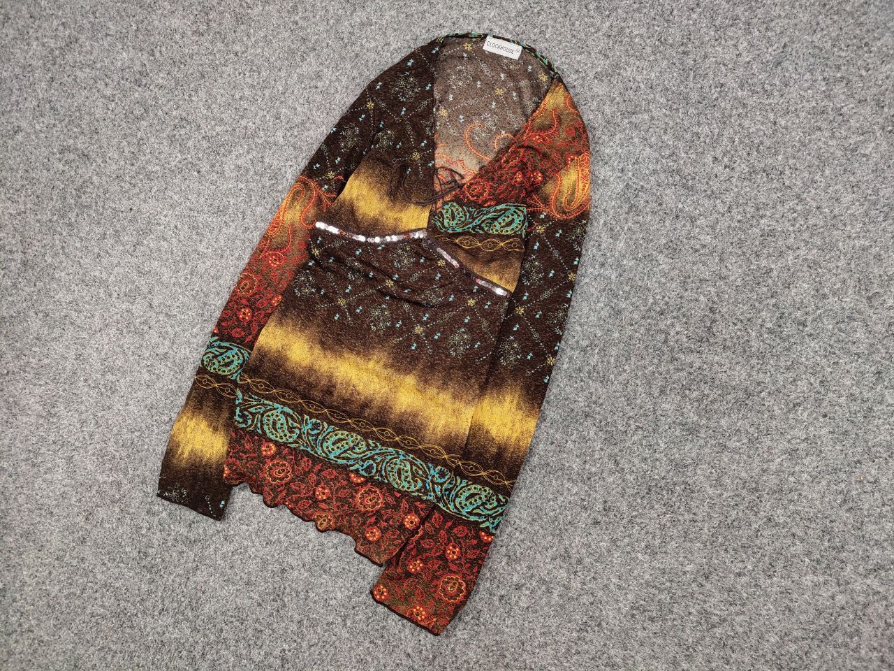 Japanese Brand Vintage Mesh Long Sleeve Motive Flowers Jean Paul Gaultier Size S / US 4 / IT 40 - 3 Thumbnail