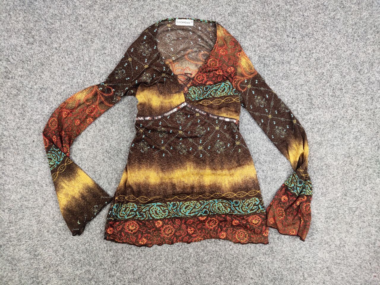 Japanese Brand Vintage Mesh Long Sleeve Motive Flowers Jean Paul Gaultier Size S / US 4 / IT 40 - 8 Thumbnail