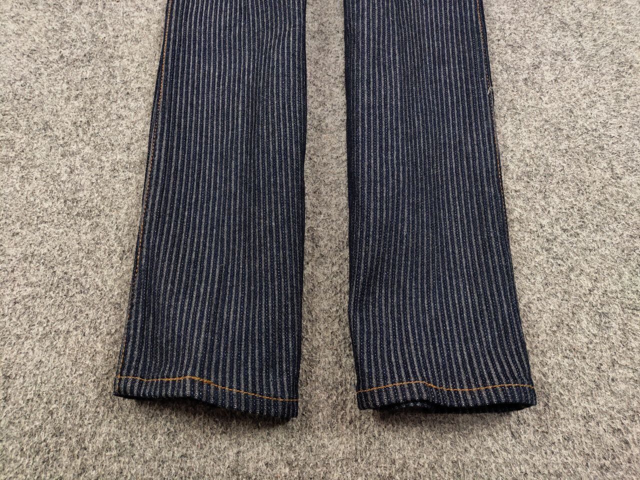 Japanese Brand Vintage 90's Japan Brutus Striped Denim Jeans Size US 31 - 7 Thumbnail