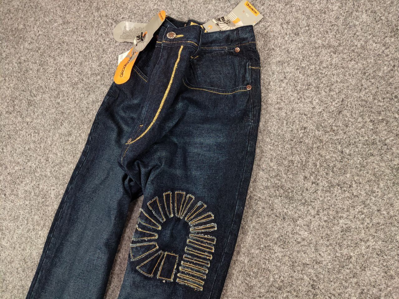 Akademiks Vintage 90's NEW Japan Akademiks Logo Hip Hop Denim Jeans Size US 36 / EU 52 - 4 Thumbnail