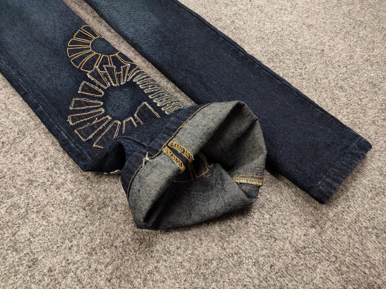 Akademiks Vintage 90's NEW Japan Akademiks Logo Hip Hop Denim Jeans Size US 36 / EU 52 - 10 Thumbnail