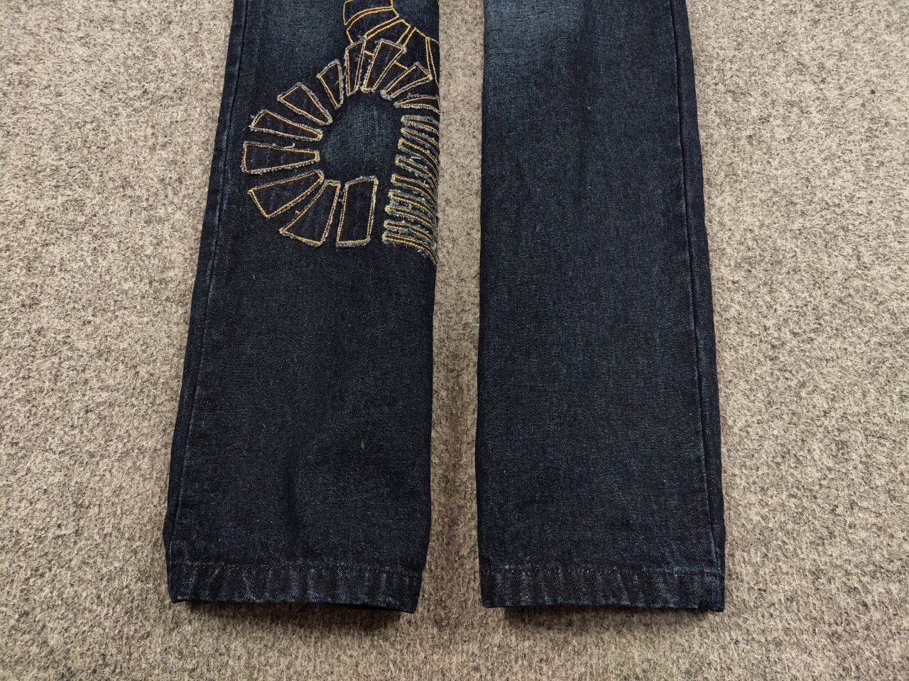 Akademiks Vintage 90's NEW Japan Akademiks Logo Hip Hop Denim Jeans Size US 36 / EU 52 - 7 Thumbnail