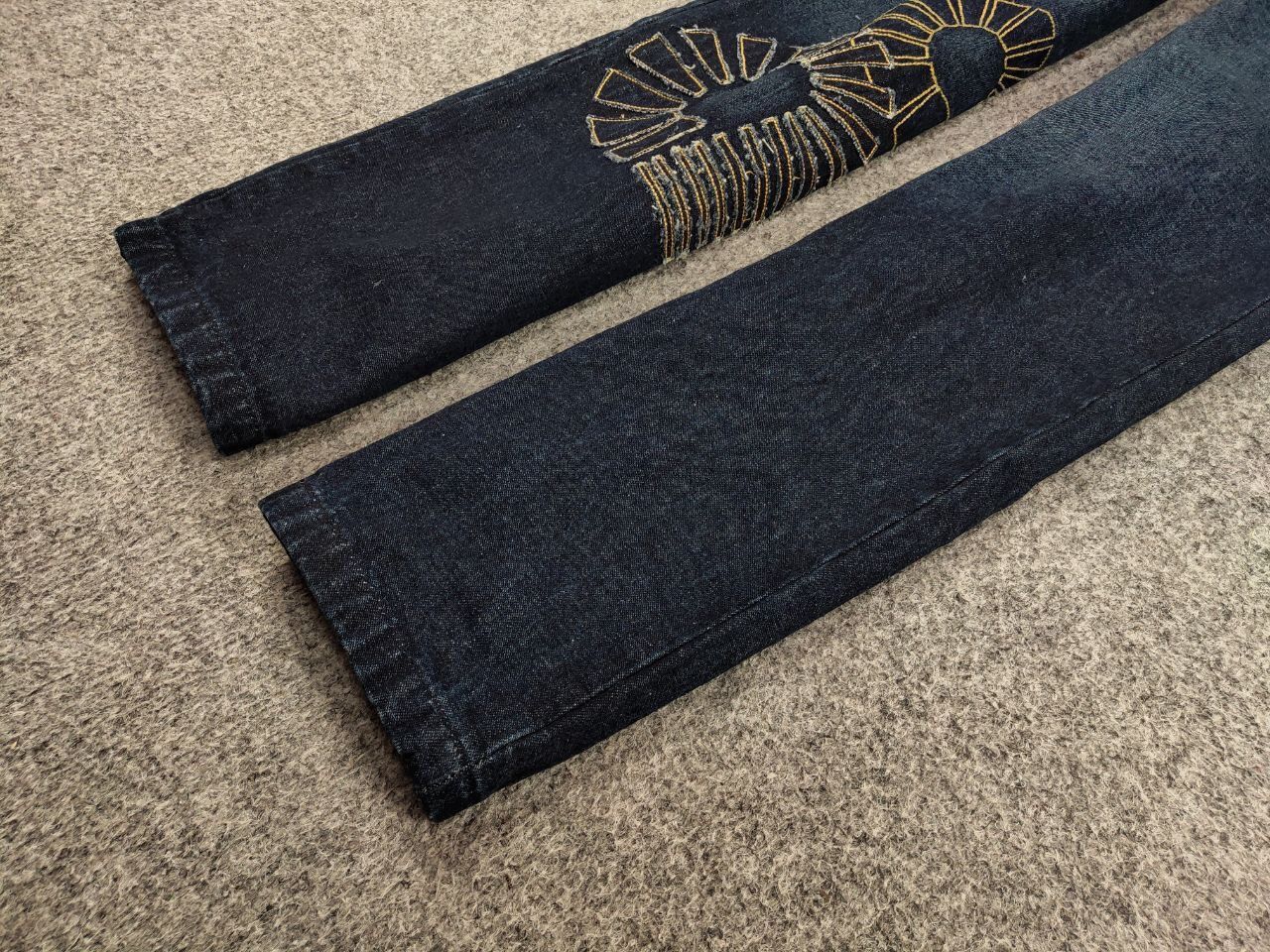 Akademiks Vintage 90's NEW Japan Akademiks Logo Hip Hop Denim Jeans Size US 36 / EU 52 - 5 Thumbnail