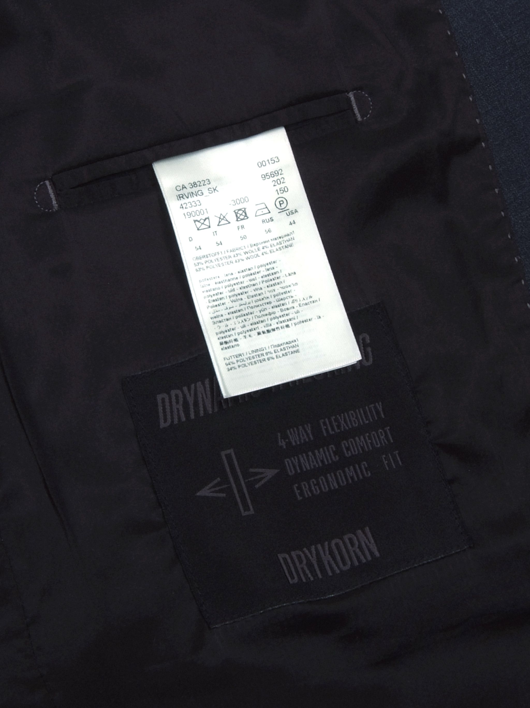 DRYKORN × Han Kjobenhavn × Suitsupply DRYKORN For Beautiful People 2 Button Suit EU54- US44 Size 44R - 7 Thumbnail