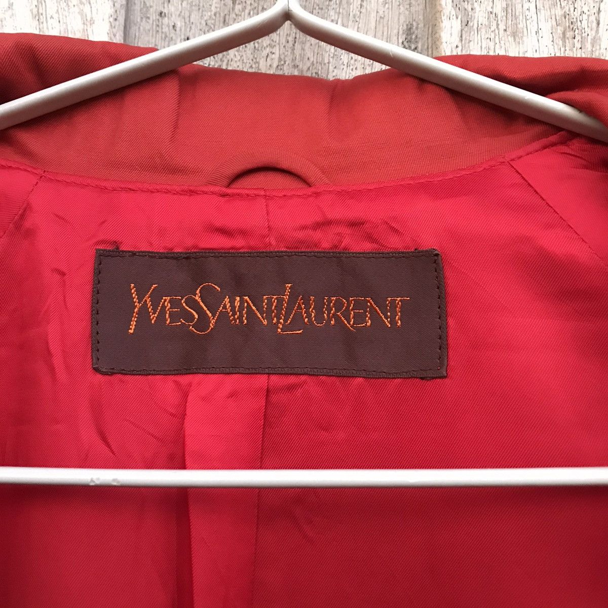 Vintage × Yves Saint Laurent Vintage Yves Saint Laurent Overcoat Size US S / EU 44-46 / 1 - 5 Thumbnail
