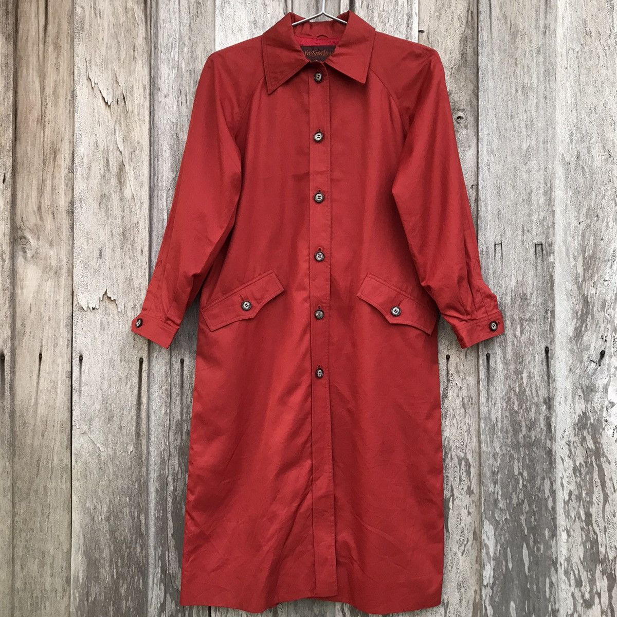 Vintage × Yves Saint Laurent Vintage Yves Saint Laurent Overcoat Size US S / EU 44-46 / 1 - 1 Thumbnail
