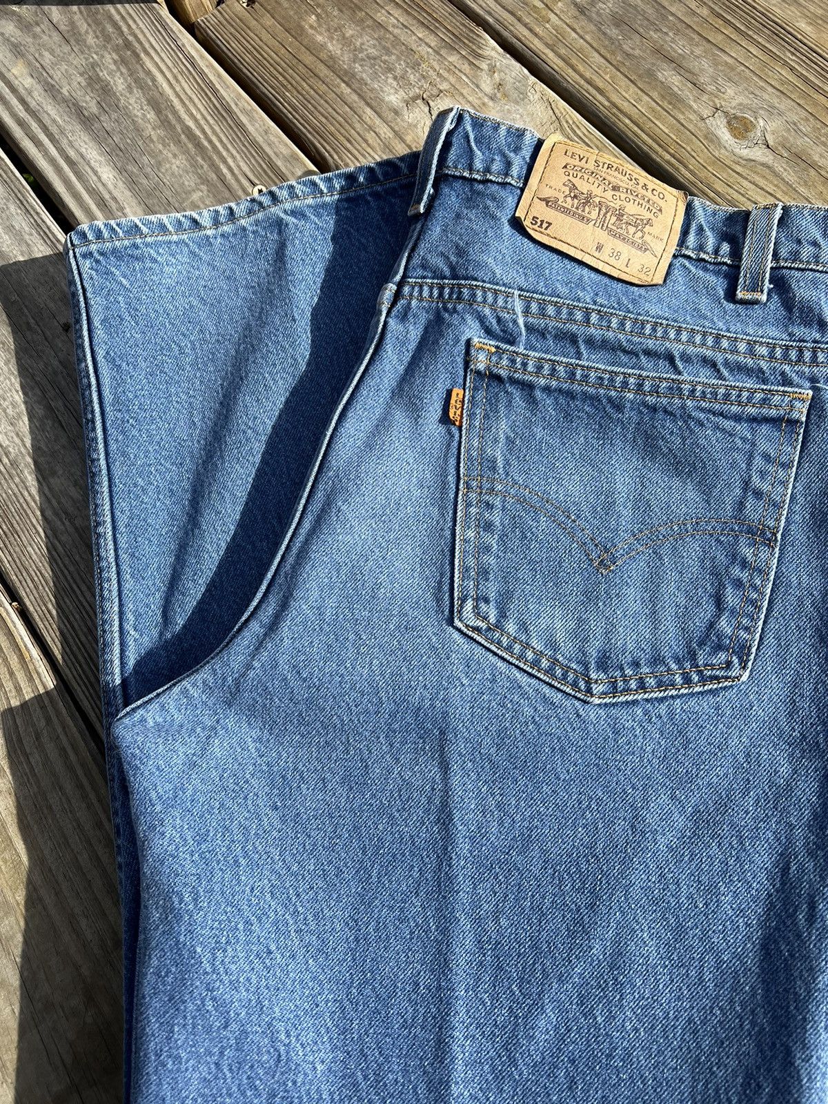 Levi's Vintage Clothing × Vintage Vintage orange tab Levi’s Size US 38 / EU 54 - 2 Thumbnail